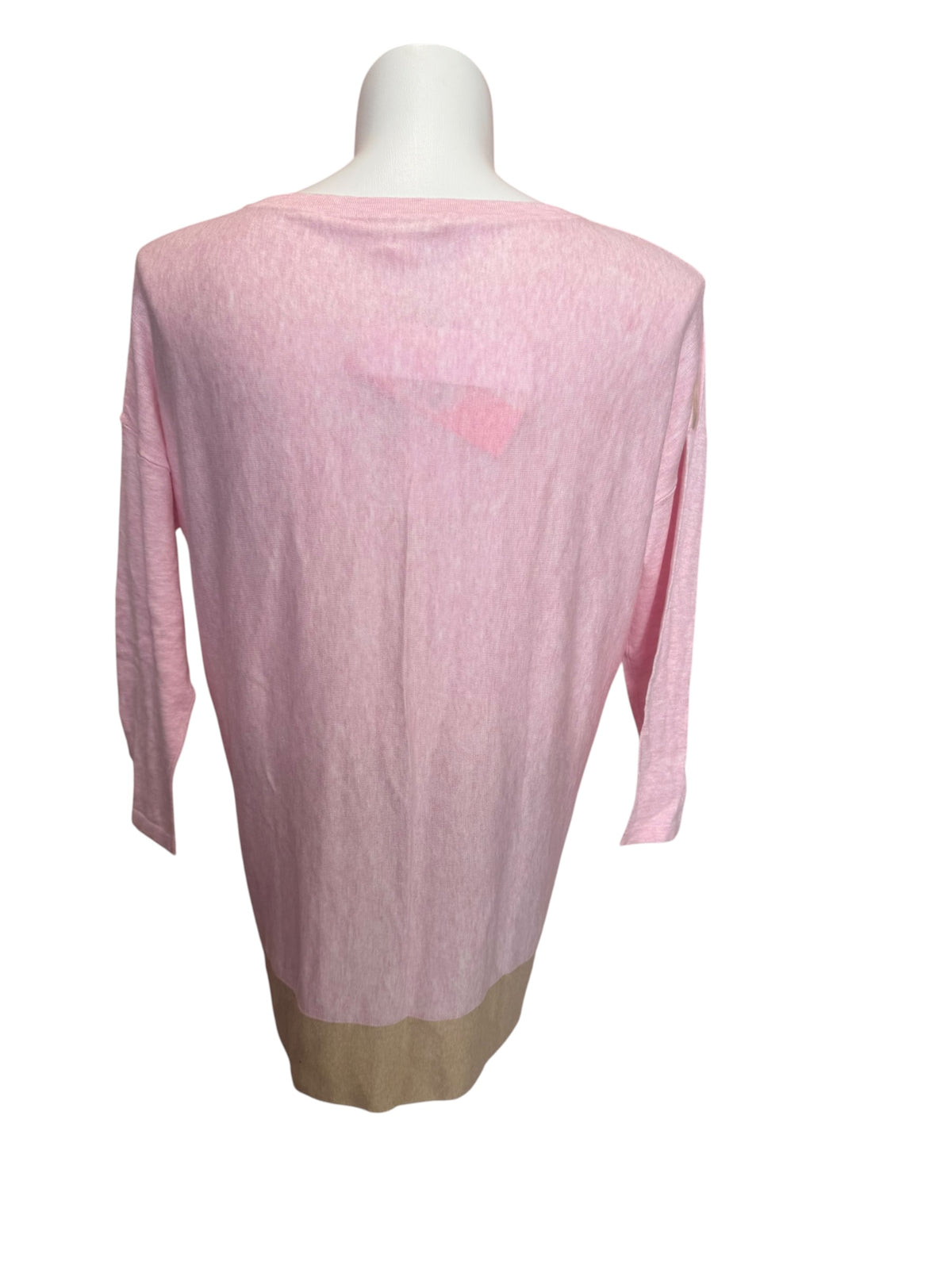 Lilly Pulitzer NWT Dayna Sweater Heathered Pink Tropics Tint - Size XL