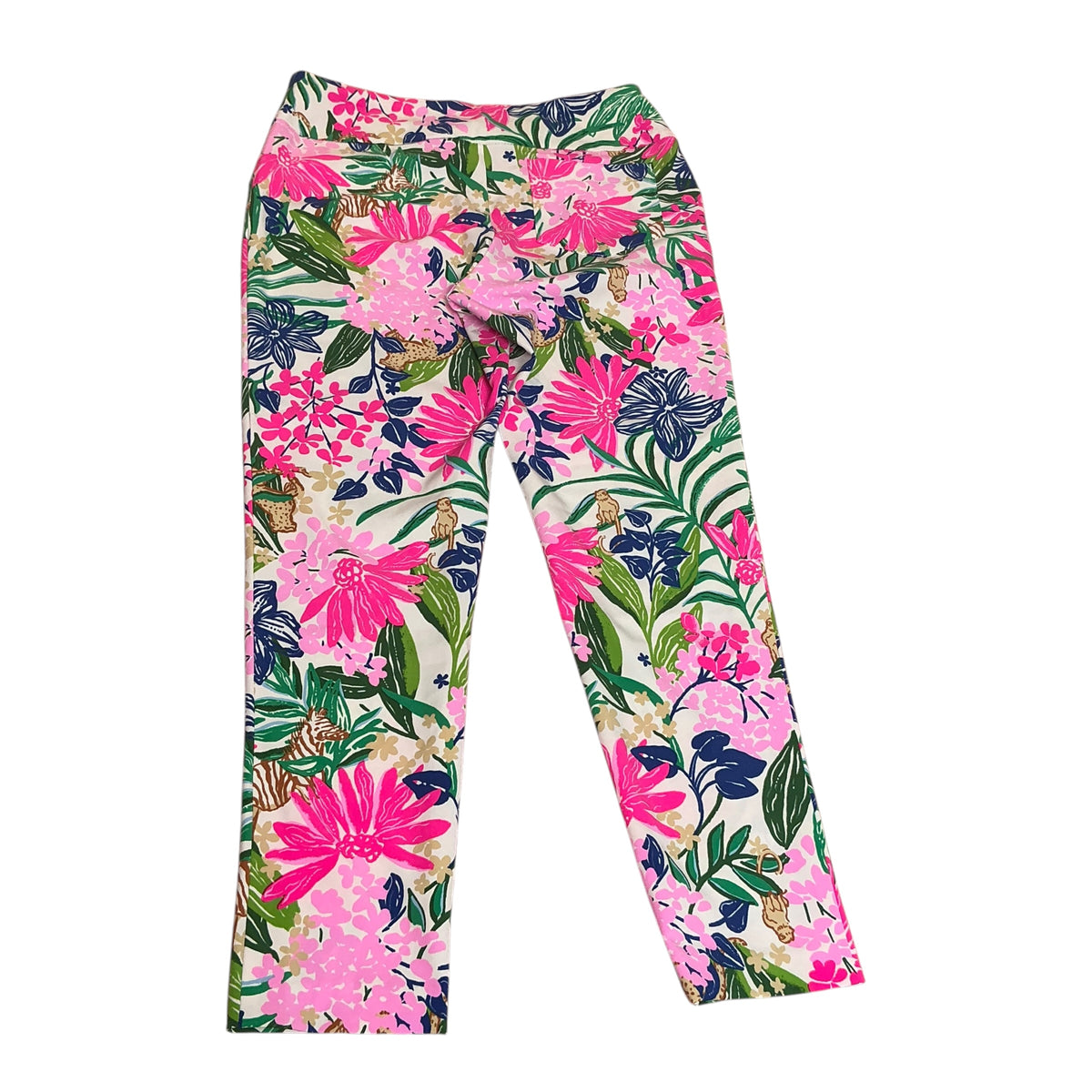 Lilly Pulitzer Luxletic Corso Pant You Me and Giraffe - Size 10
