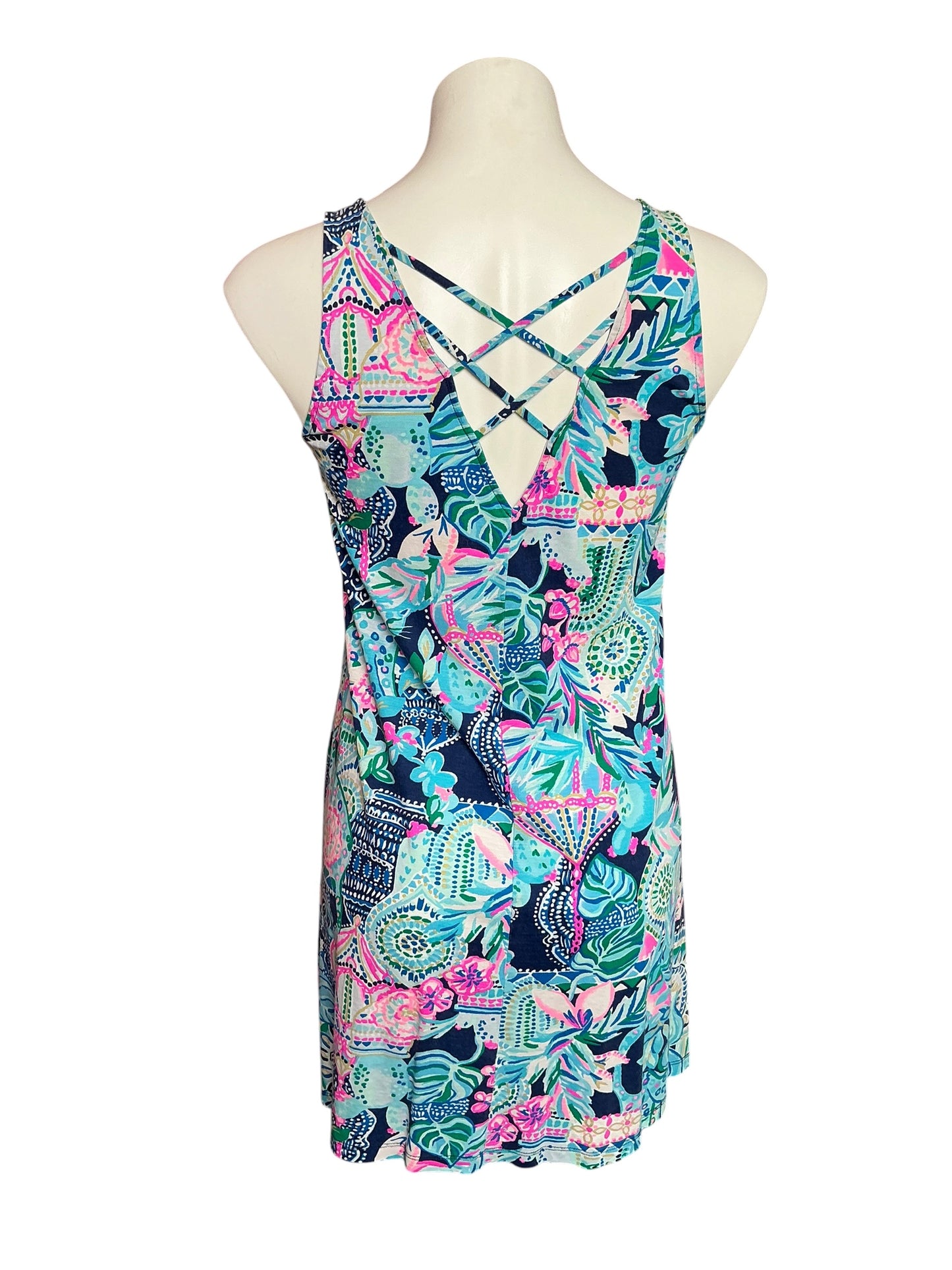 Lilly Pulitzer Kristen Swing Dress Lookin' Sharp - Size XS