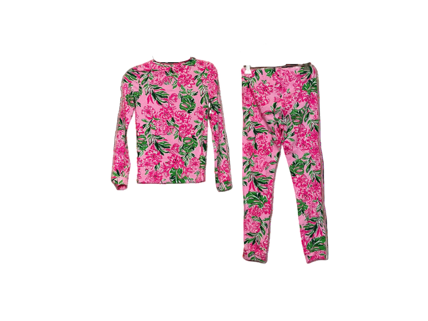 Lilly Pulitzer Kids Sammy PJ Set Conch Shell Pink Koala La La Size 8