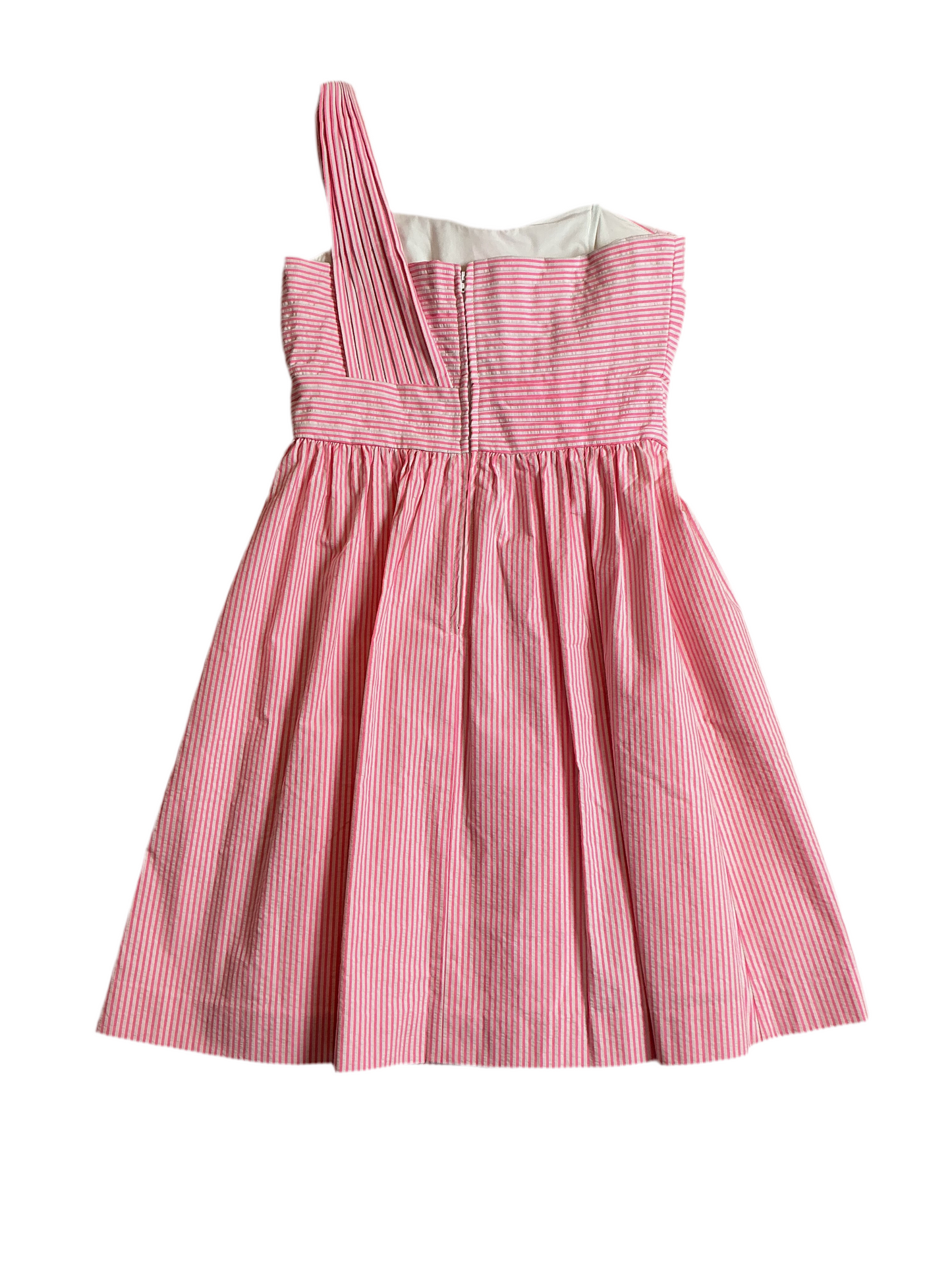 Lilly Pulitzer NWT Addison Dress Pink Tropics Seersucker - Size 6