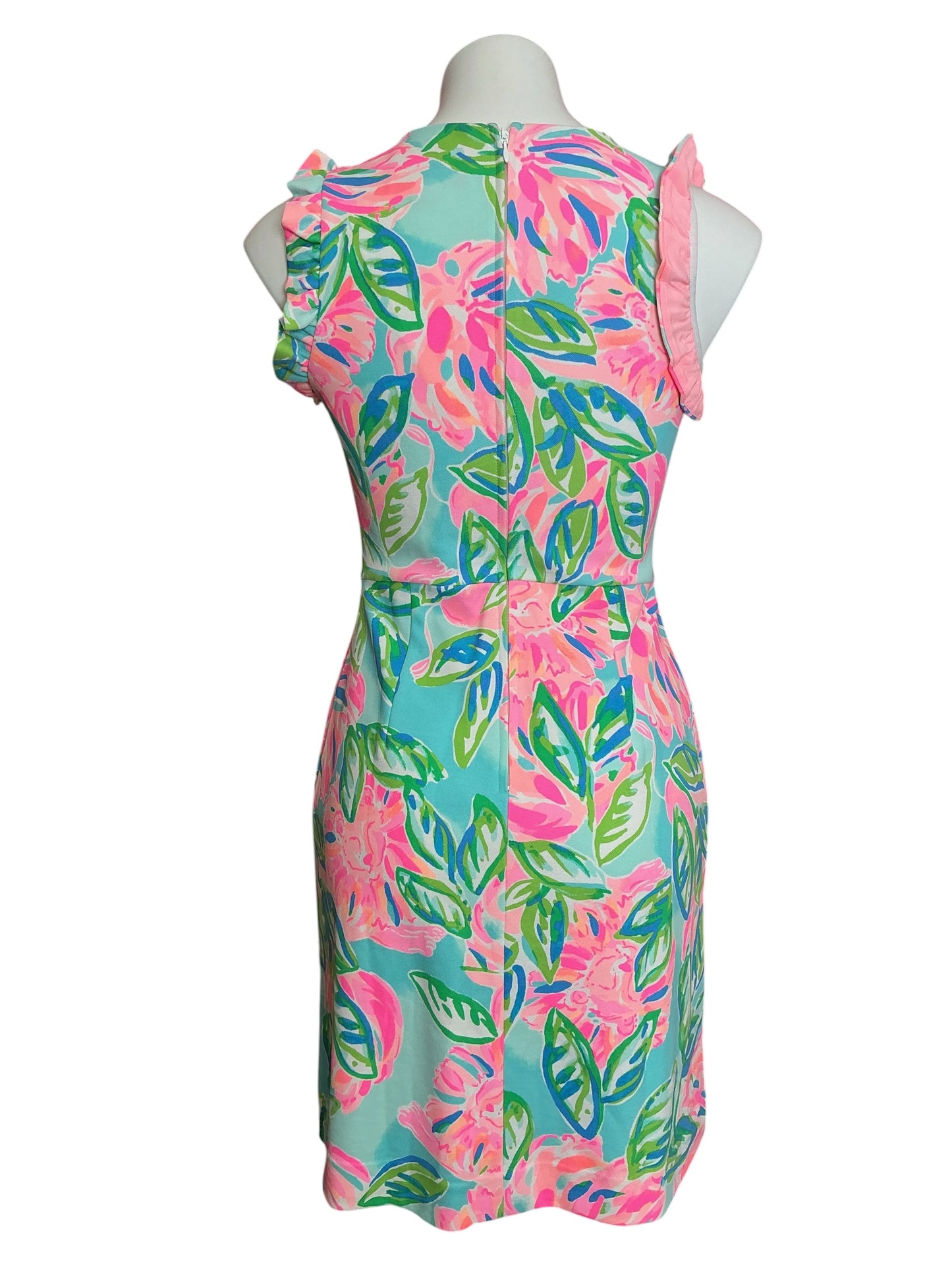 Lilly Pulitzer Carmelisa Shift Dress Totally Blossom - Size 0