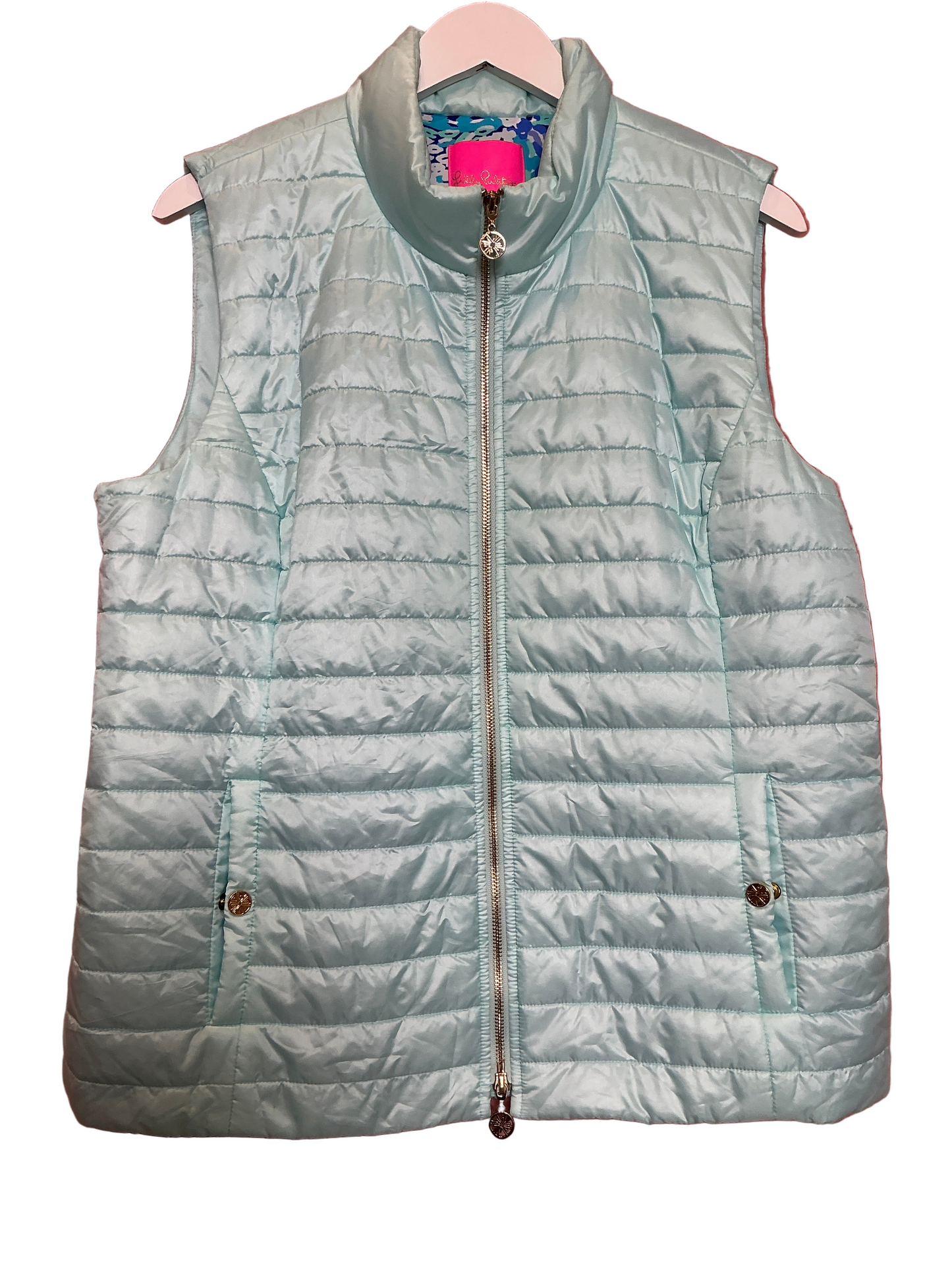 Lilly Pulitzer Puffer Vest - Size XL