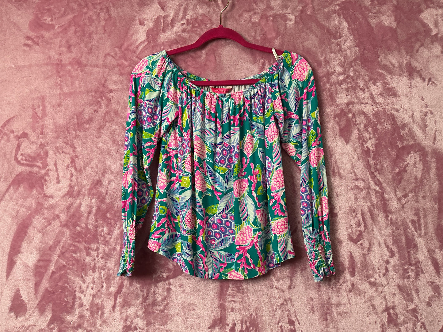 Lilly Pulitzer Long Sleeve Top - Size XS