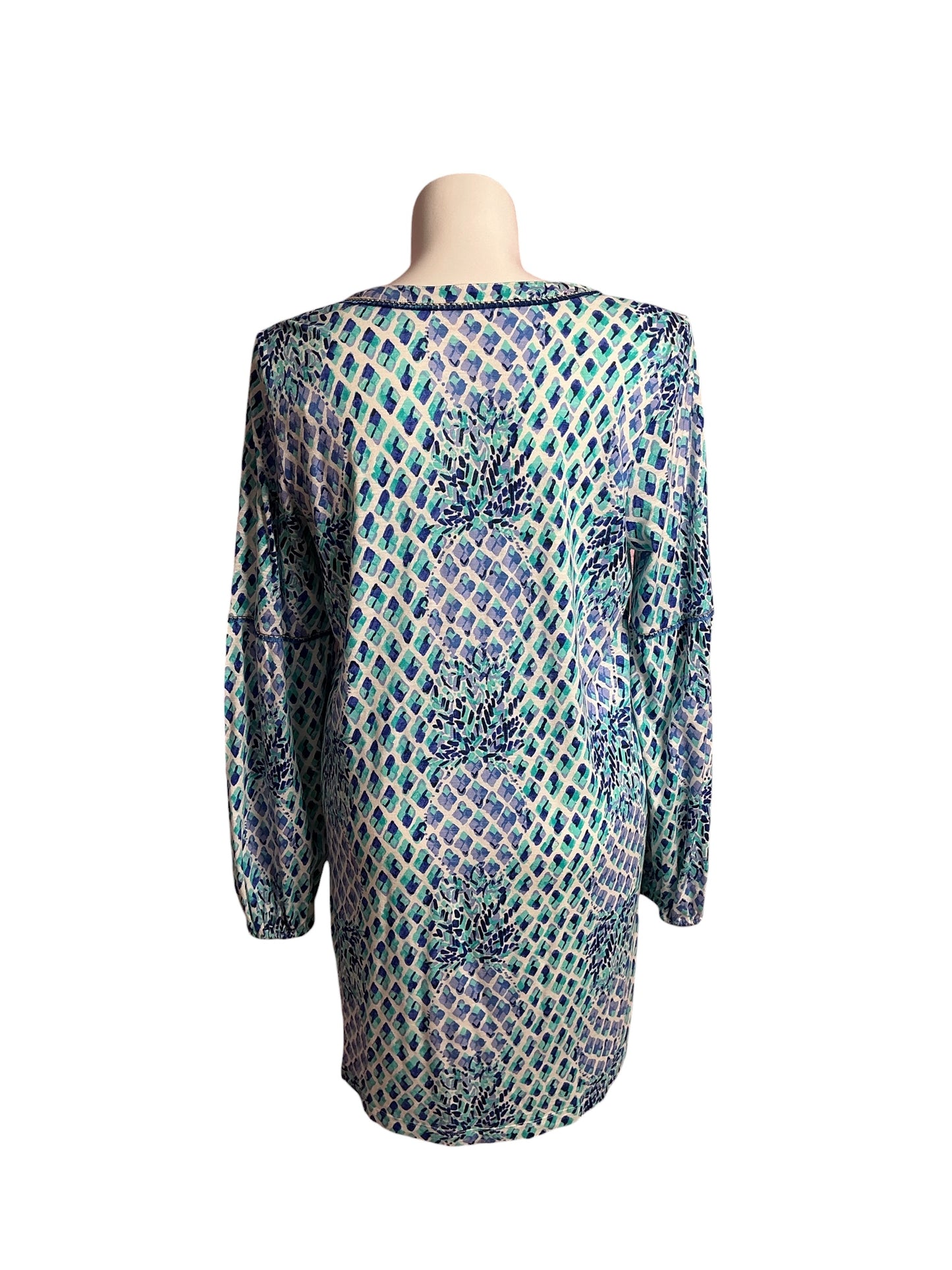 Lilly Pulitzer- Joy Tunic Dress Toe In Size XL