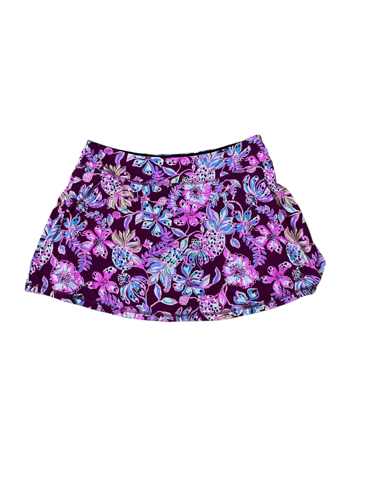 Lilly Pulitzer Luxletic Aila Skort Tropical With A Twist - Size L