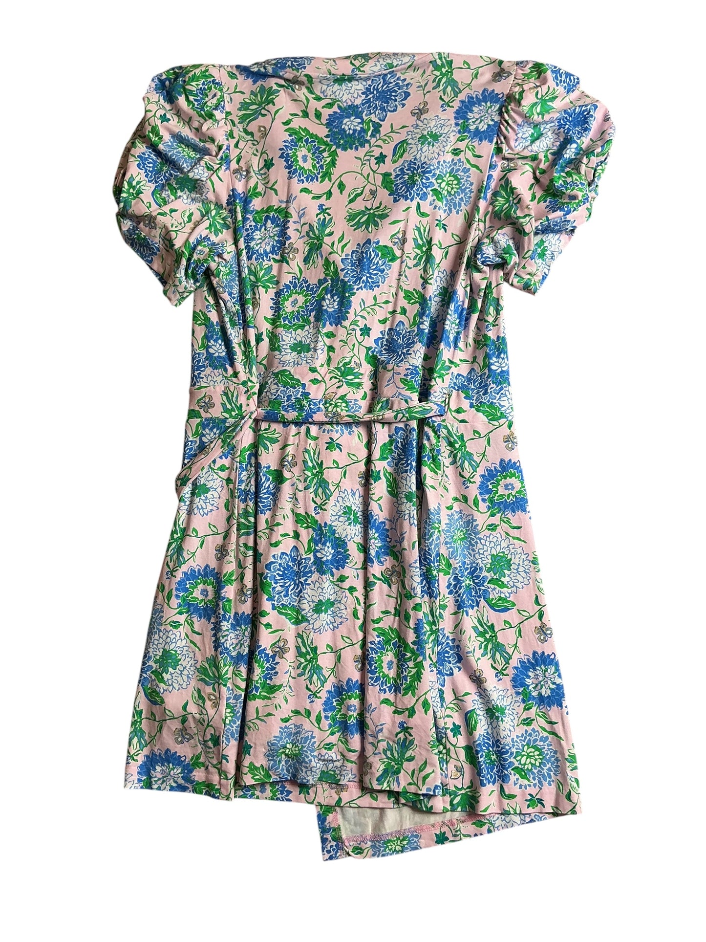 Lilly Pulitzer Sailynn Short Sleeve Romper - Conch Shell Pink Rumor Has It - Size XL
