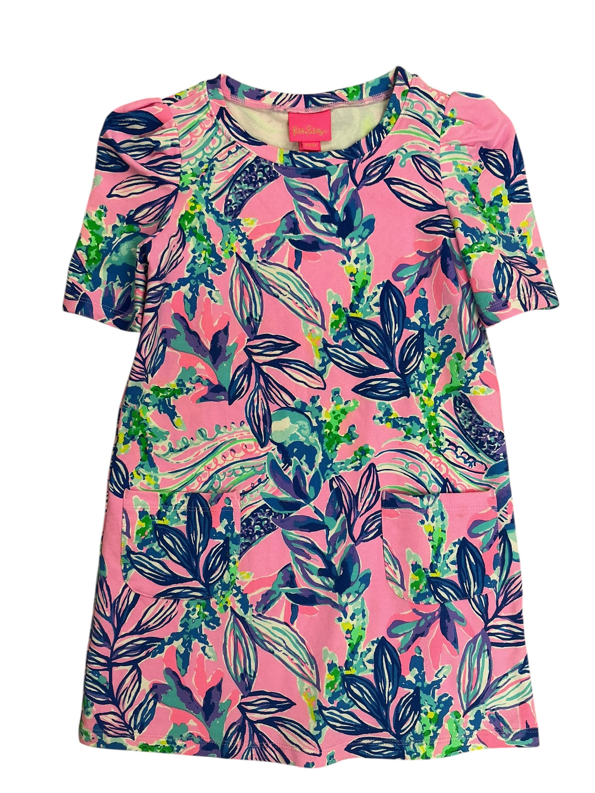 Lilly Pulitzer Kids Mini Harriet Dress Lilac Rose Just A Lil Jelly - Size S (4-5)