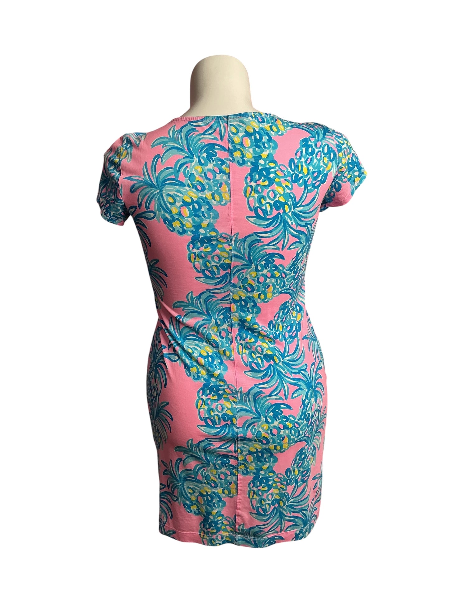 Lilly Pulitzer- Brewster Dress Pelican Pink Beat The Heat Size M