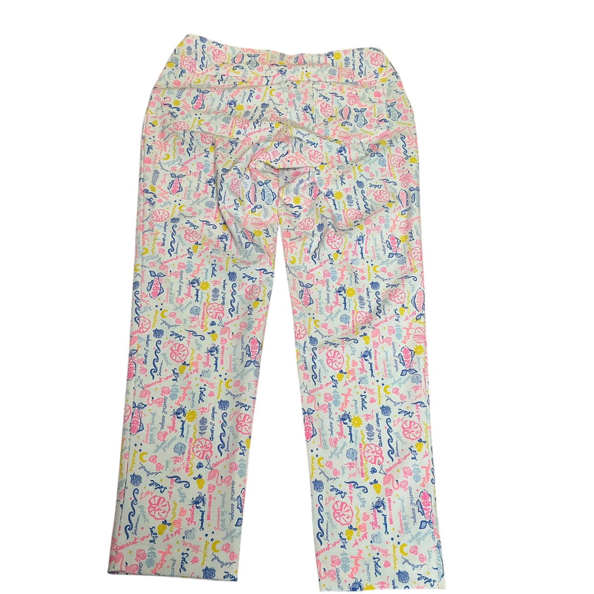 Lilly Pulitzer Luxletic Corso Pants Summer Serenade Golf - Size 10