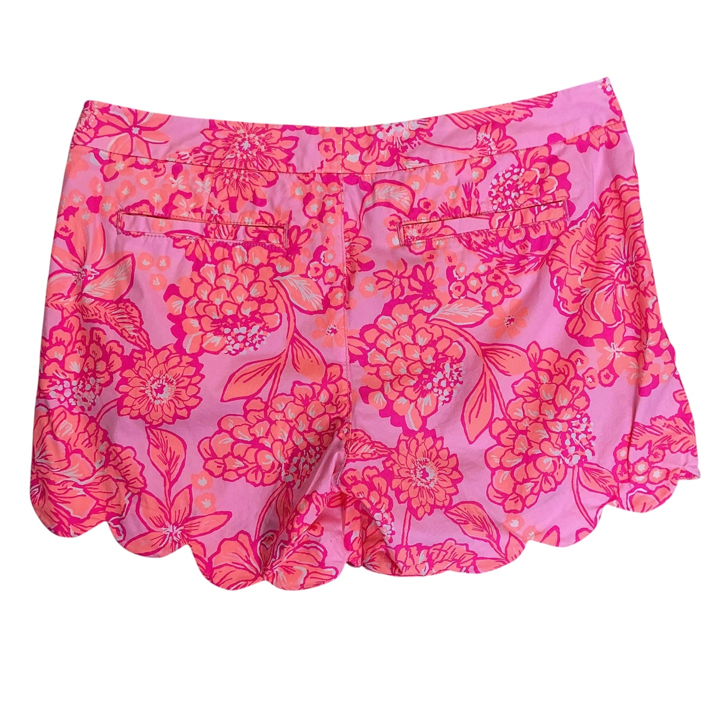 Lilly Pulitzer Buttercup Stretch Shorts Confetti Pink Lil Rosanna - Size 6