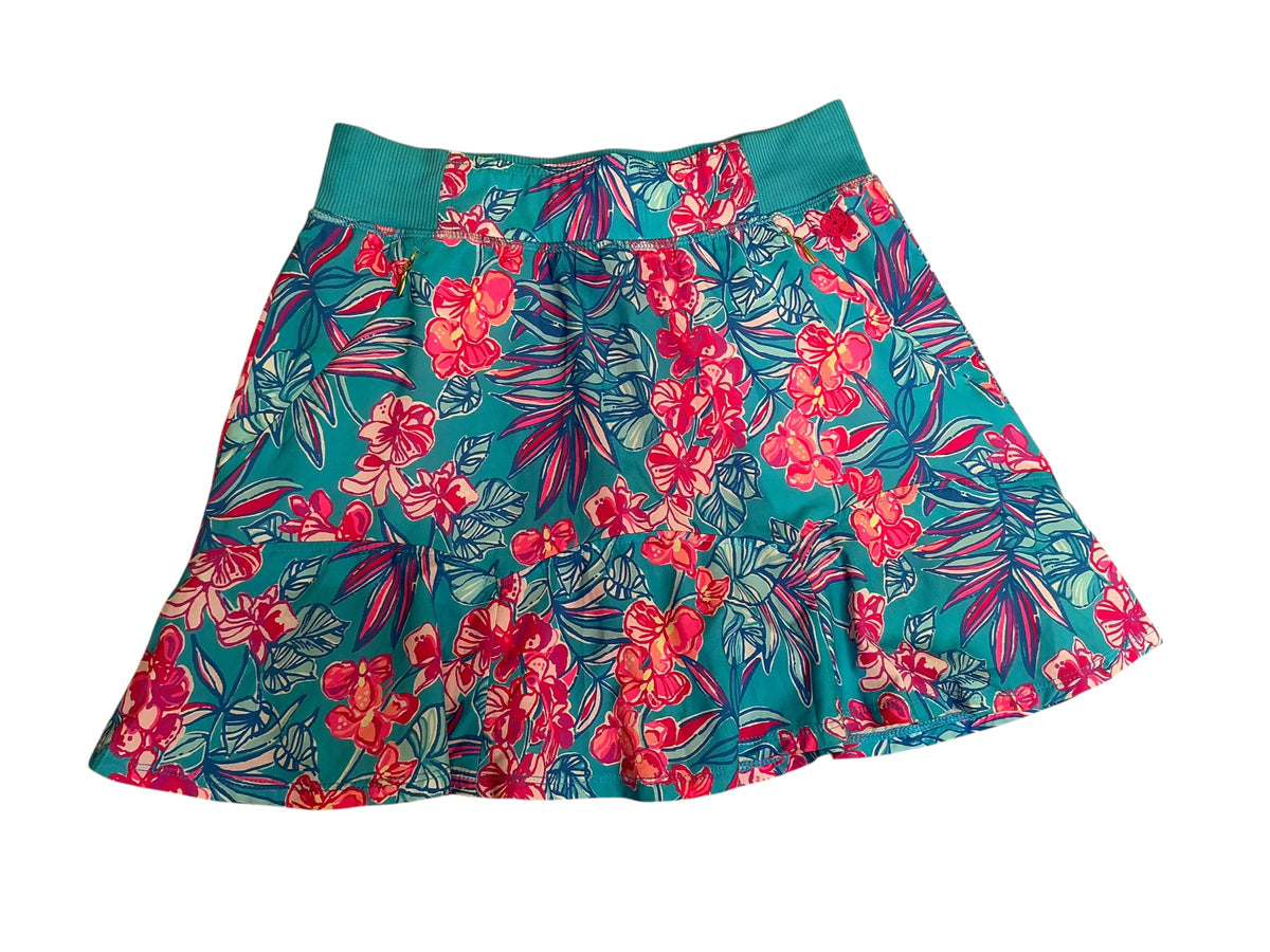 Lilly Pulitzer NWT Fara Skort Cumulus Blue Orchid Oasis - XXS