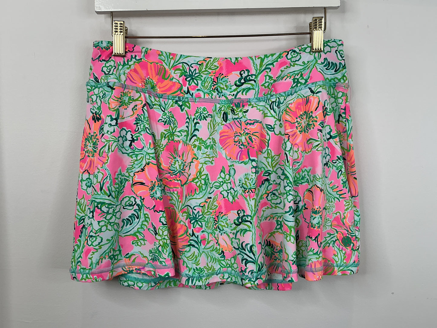 Lilly Pulitzer NWT Aila Skort UPF 50+ Soleil Pink Perfect Poppy - Size M