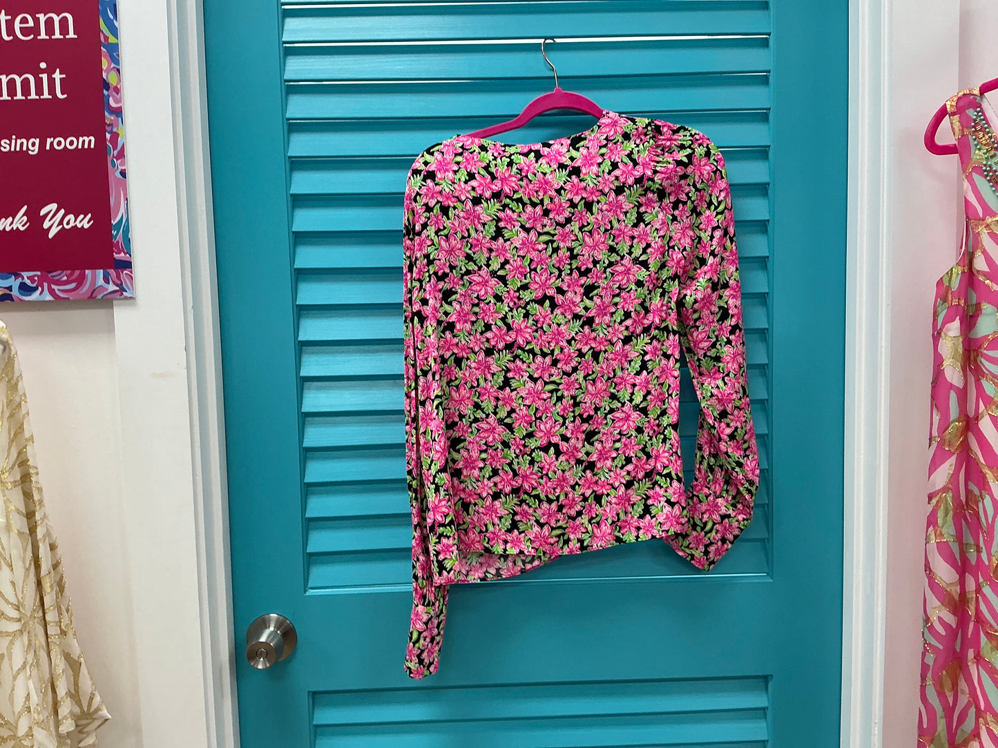 Lilly Pulitzer Long Sleeve Top - Size S