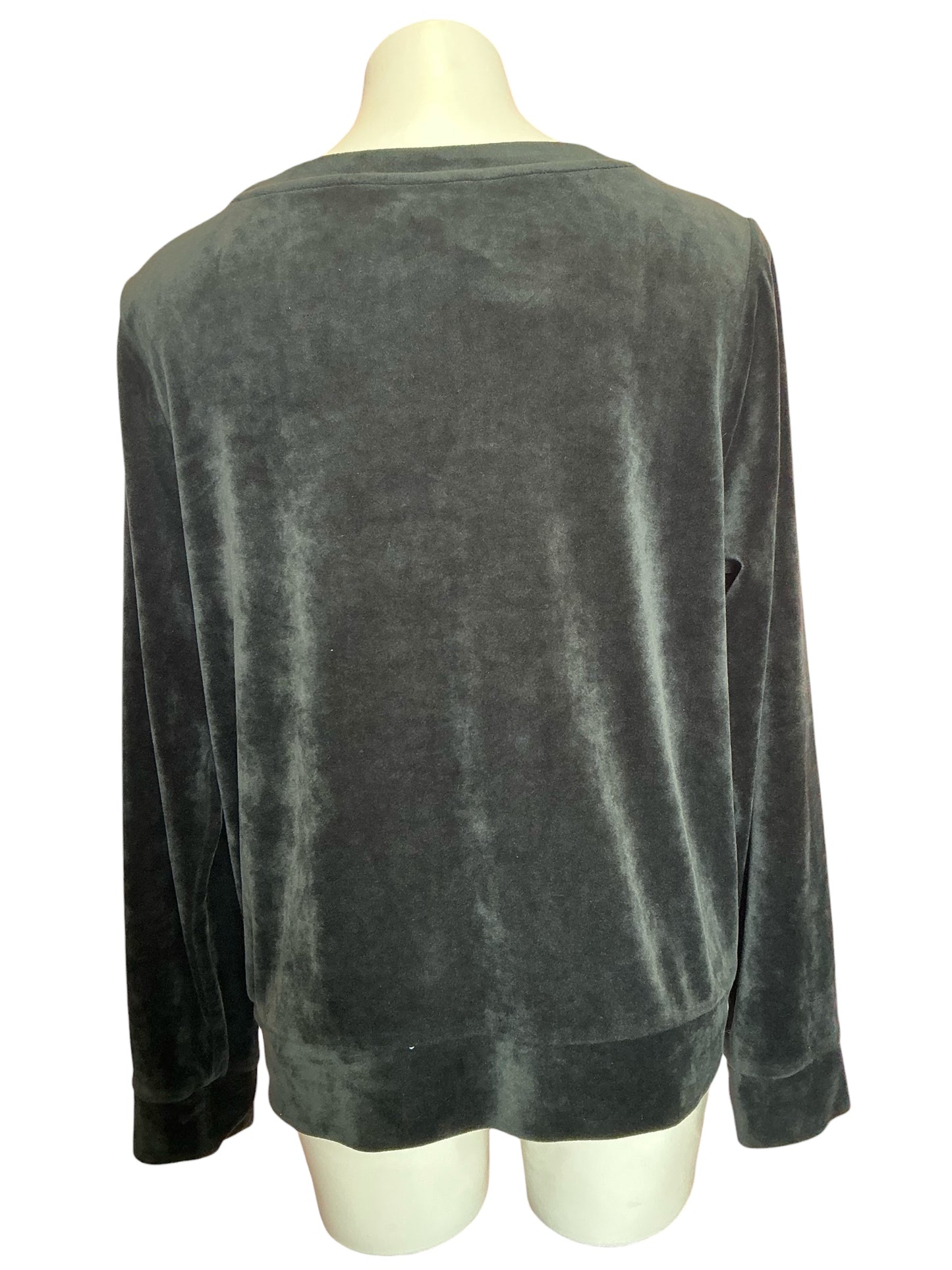 Lilly Pulitzer Rami Velour Jacket Black Onyx - Size XL