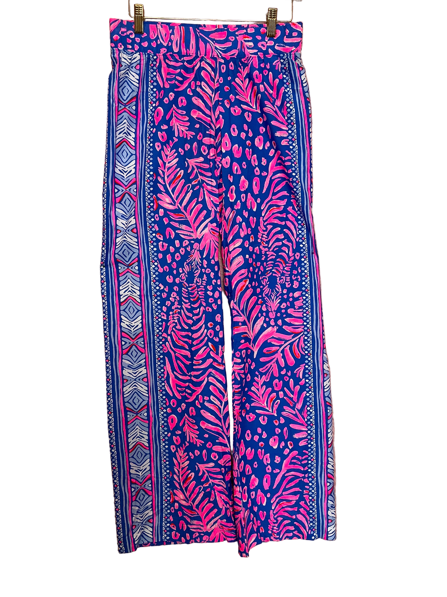 Lilly Pulitzer - NWT - Bal Harbour Palazzo Pant - Pundy Blue - La Zebra - Size XS