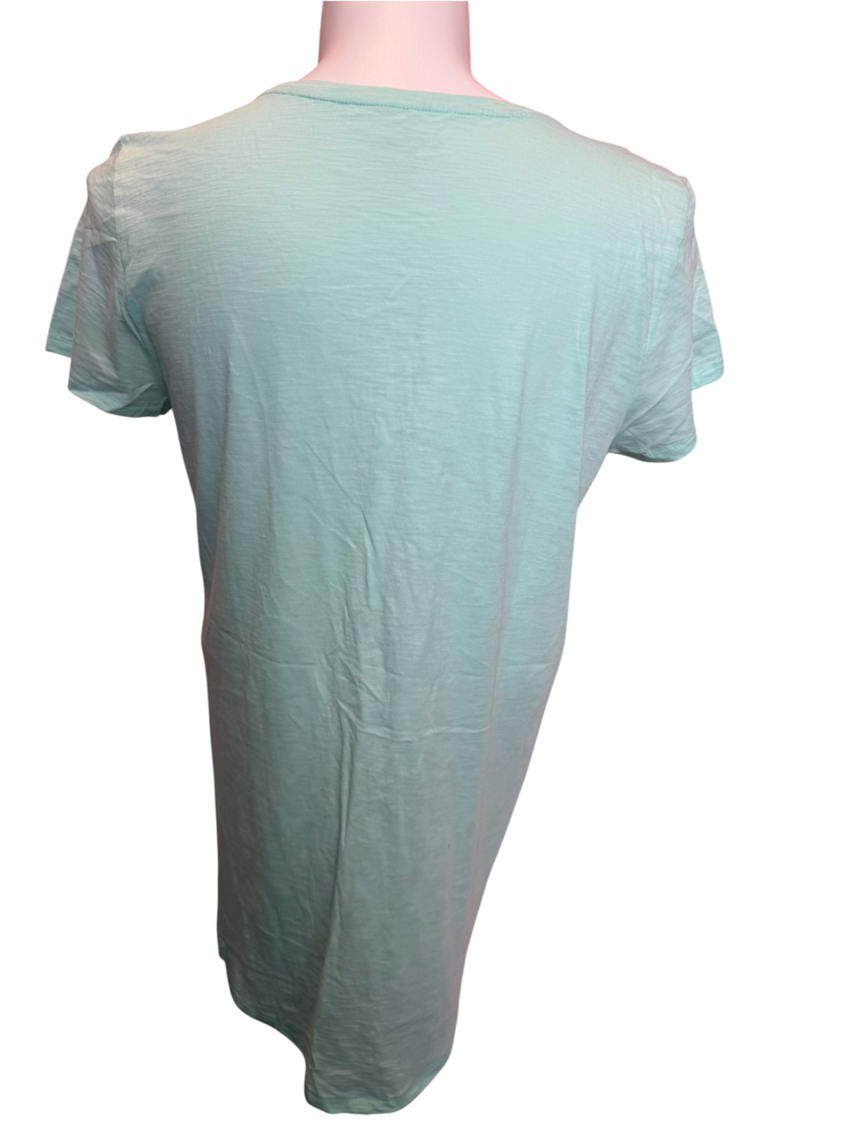 Lilly Pulitzer NWT Etta V-Neck Top Resort Aqua - Size XL