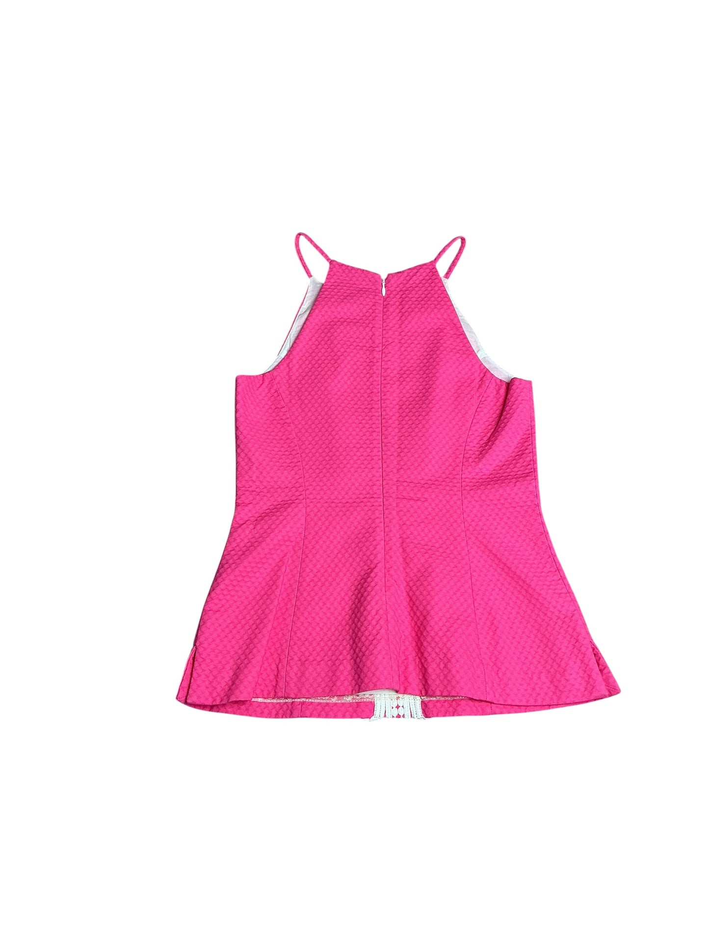Lilly Pulitzer- Annabelle Halter Top Hotty Pink Size 0
