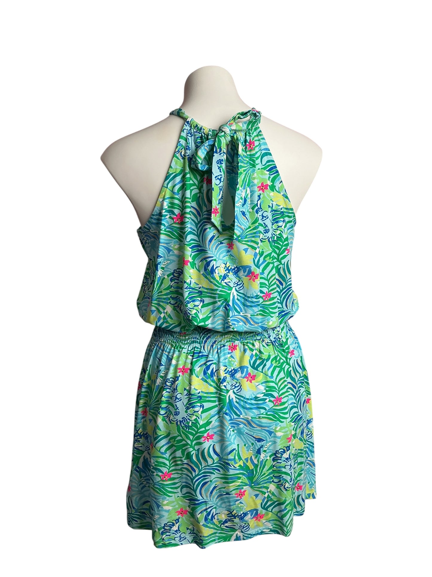 Lilly Pulitzer- NWT Shirelle Skirted Romper Multi Via Parigi Size S