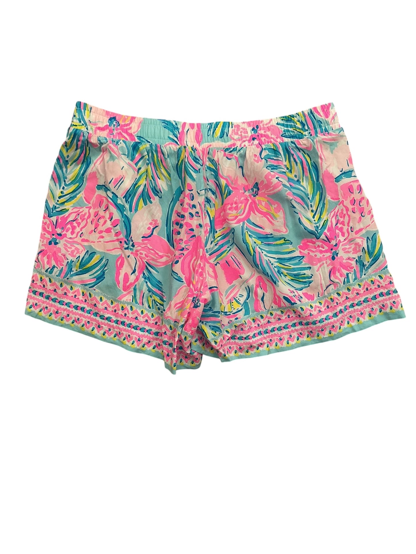 Lilly Pulitzer Katia Shorts Blue Ibiza Gimme The Juice - Size S