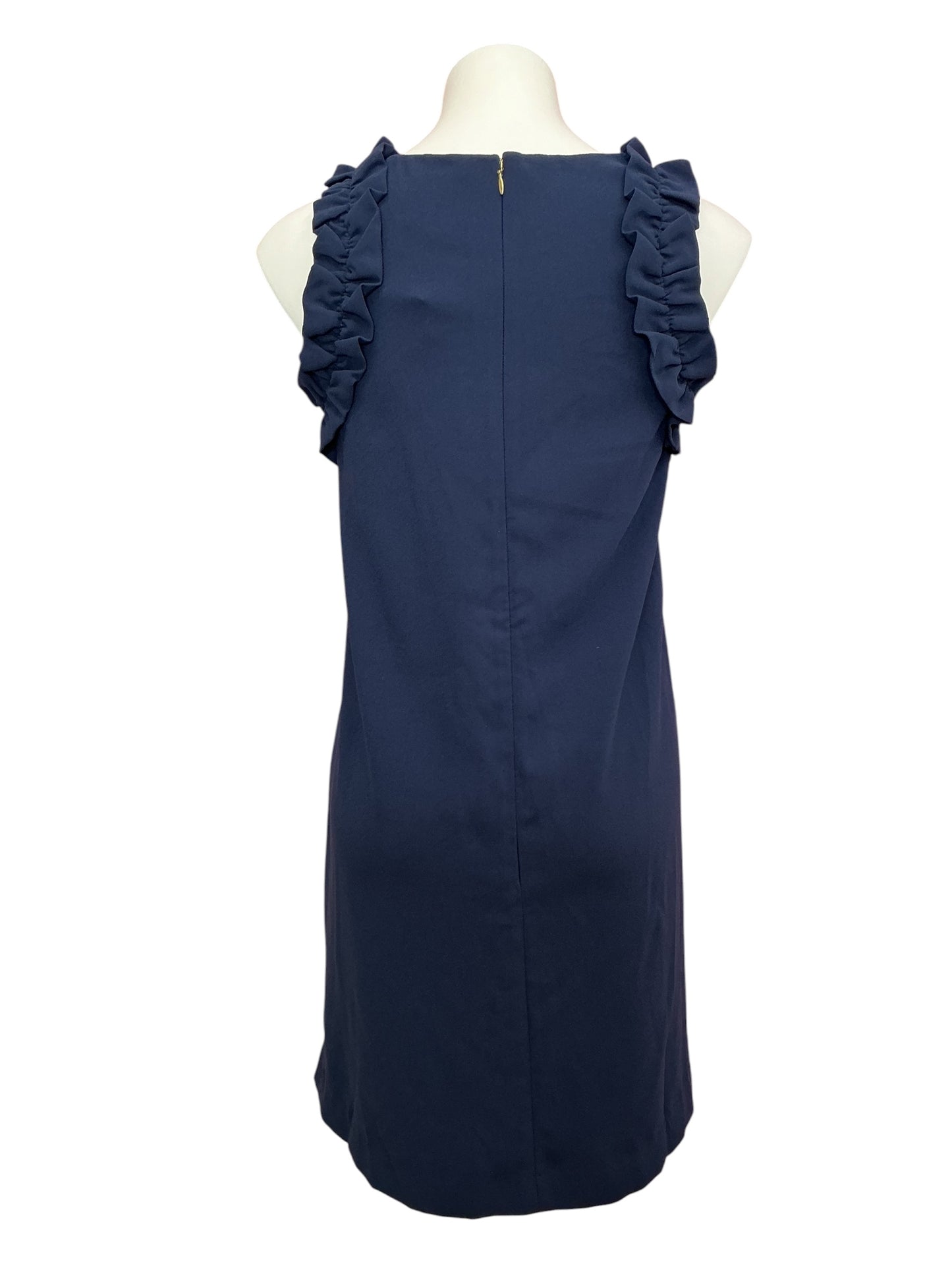 Lilly Pulitzer NWT Kailee Ruffle Shift Dress True Navy - Size XL