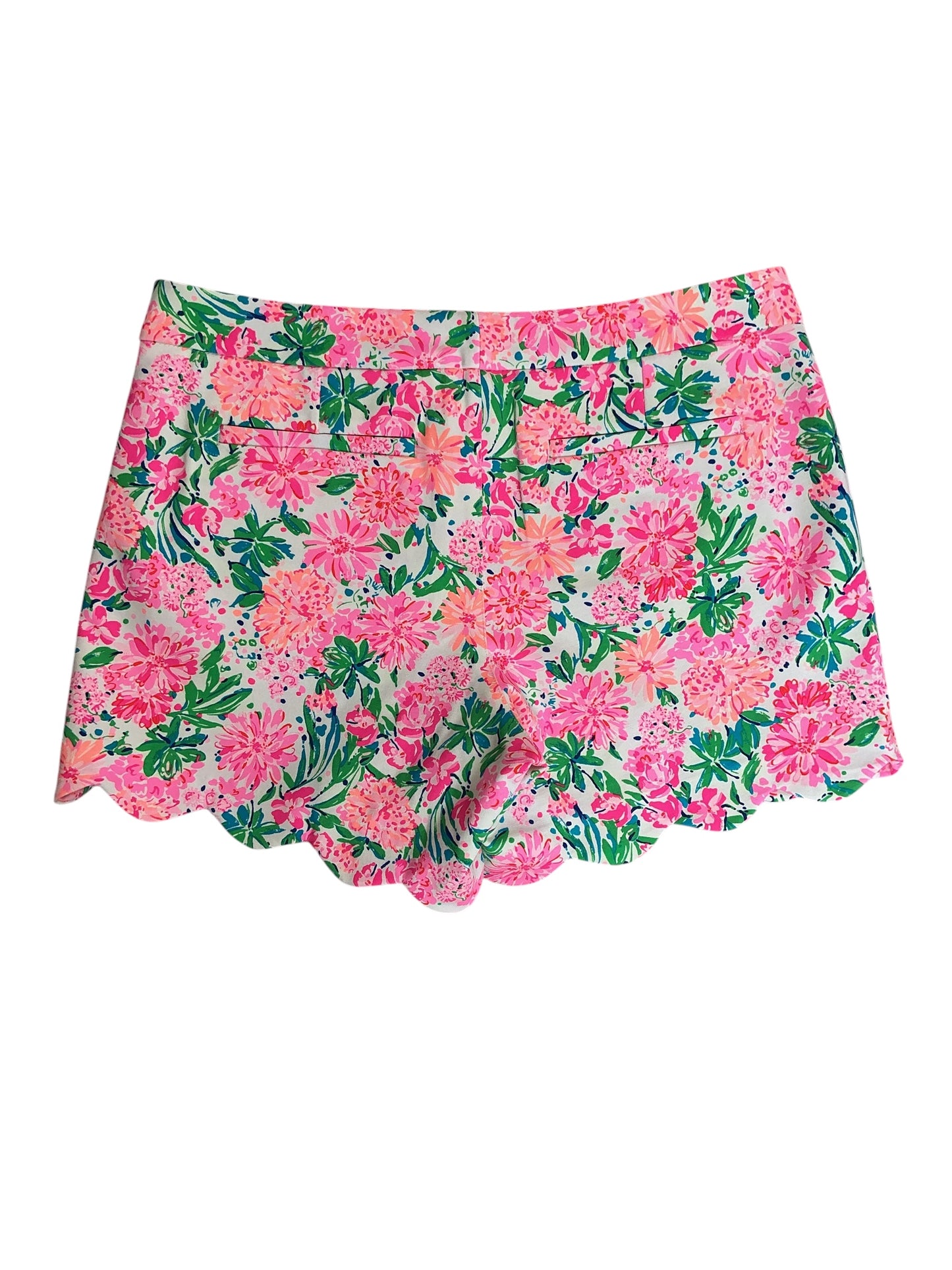 Lilly Pulitzer NWT Buttercup Knit Shorts Resort White That’s What I Herd - Size 8