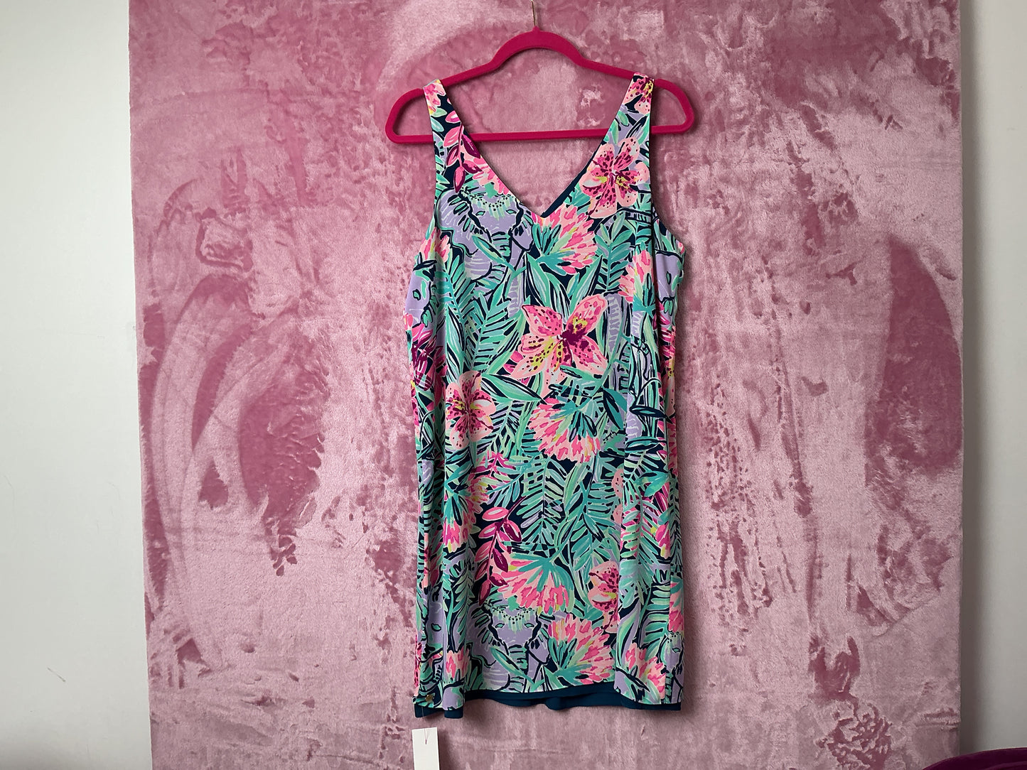 Lilly Pulitzer Florin Reversible V-Neck Dress - Slathouse Soiree - Size S