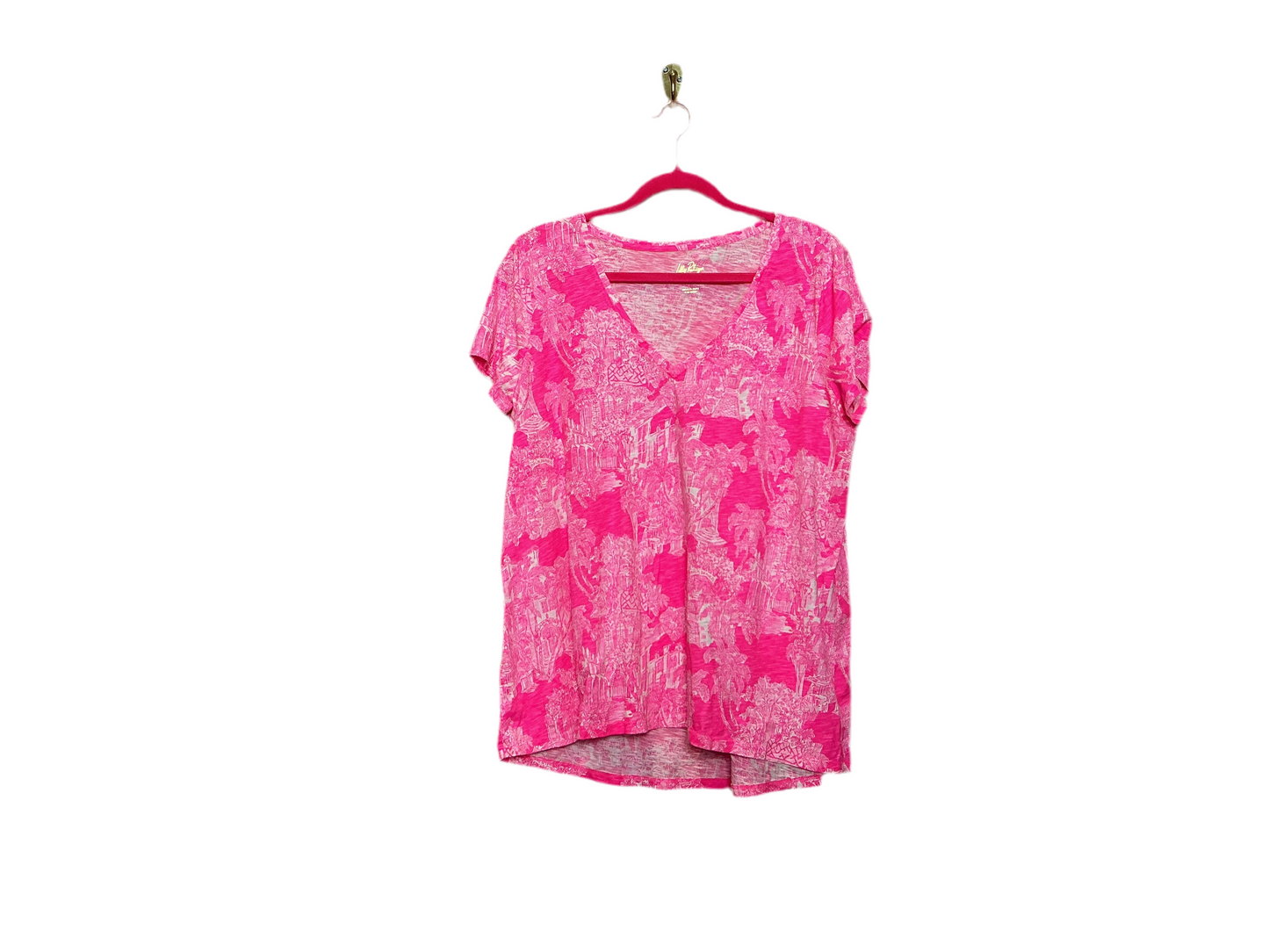 Lilly Pulitzer Short Sleeve Top - Size XL