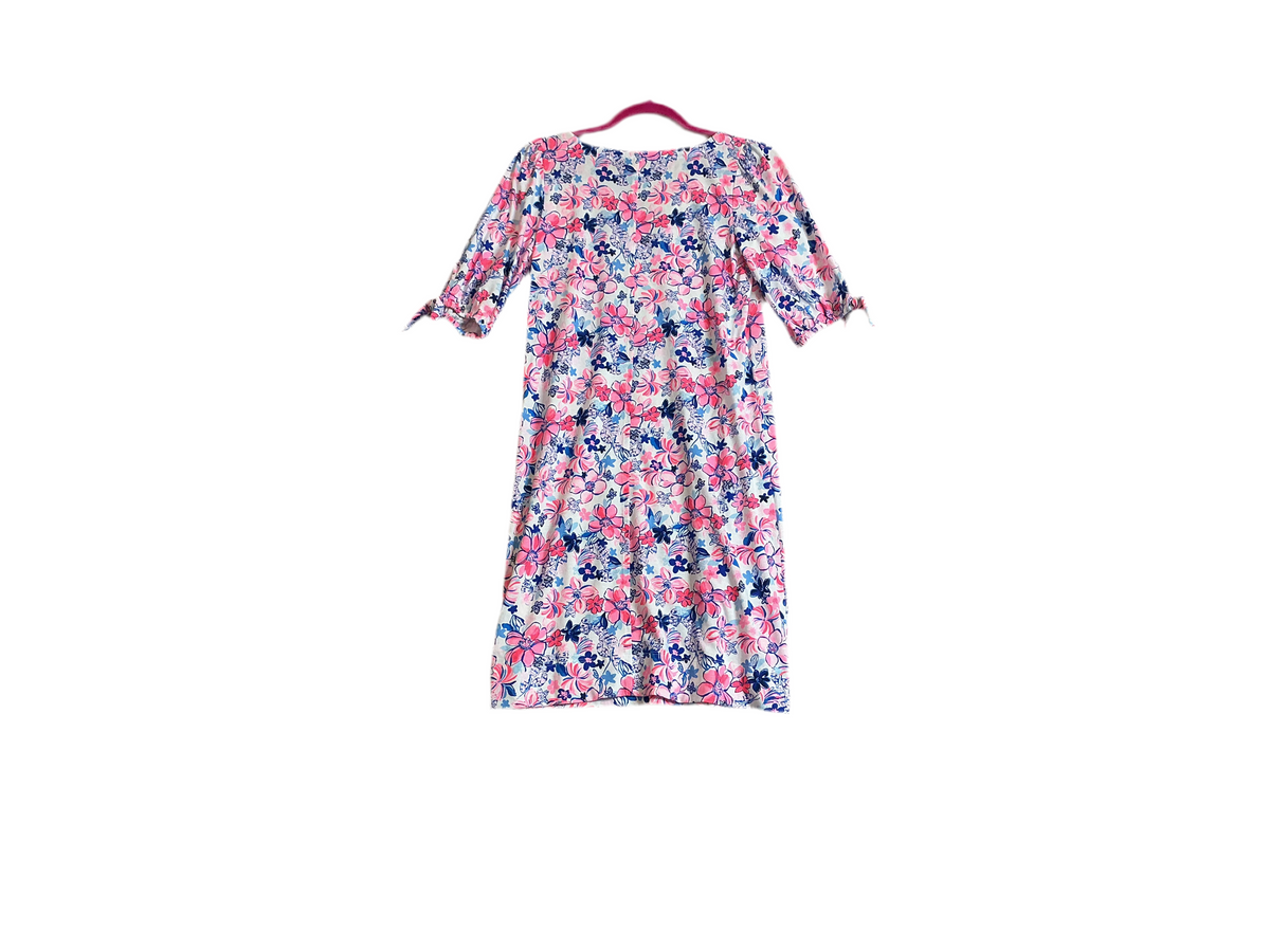 Lilly Pulitzer Dress NWT - Easley Short Sleeve Dr Resort White Party Like A Lobstar - Size xs