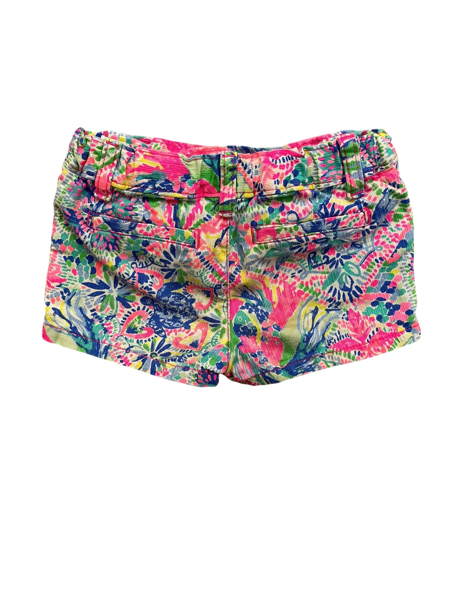 Lilly Pulitzer Kids Girls Mini Callahan Shorts Spiced Chai - Size 4