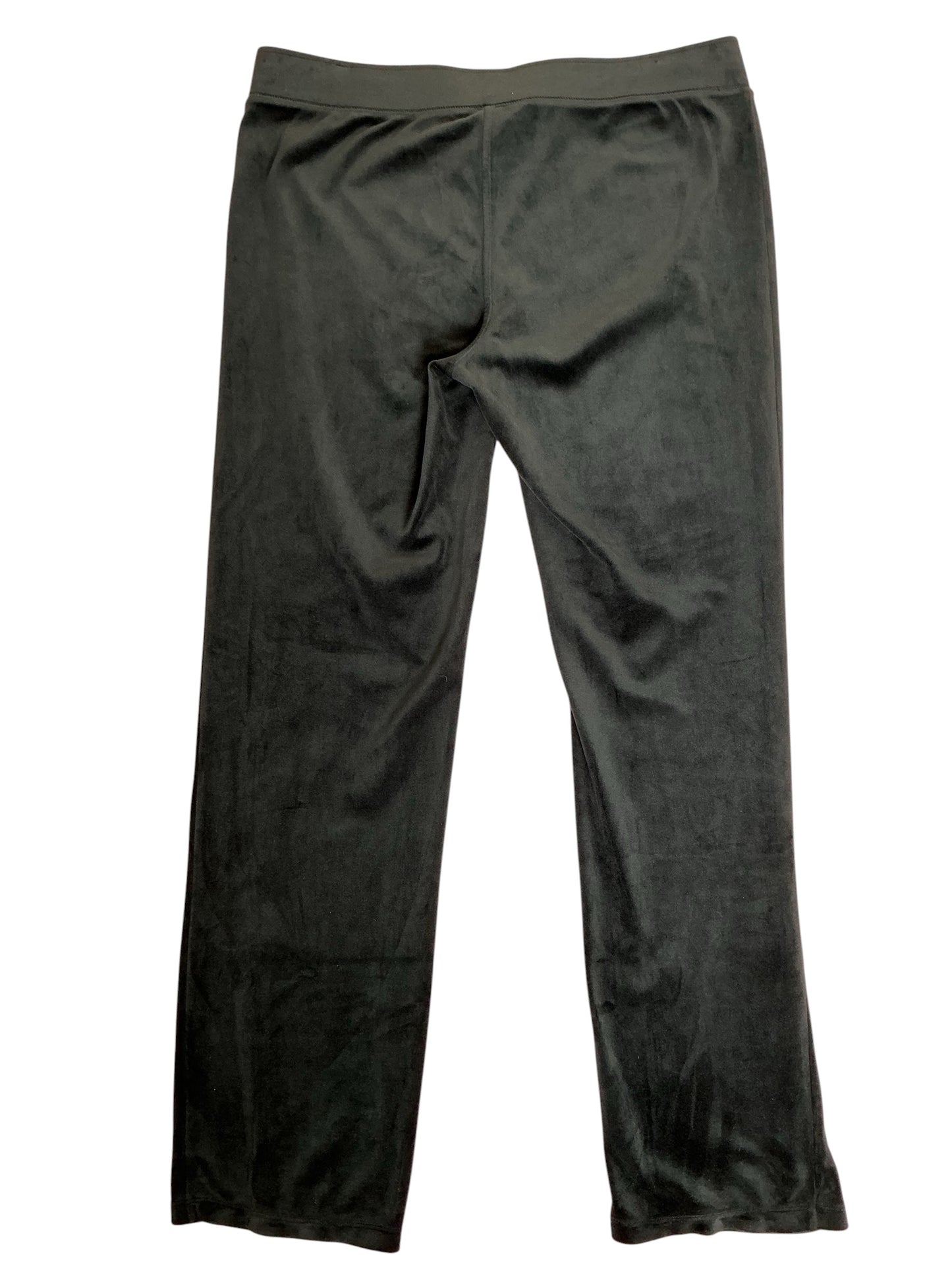 Lilly Pulitzer Mallie Dorsey Velour Pants Onyx Black - Size XL
