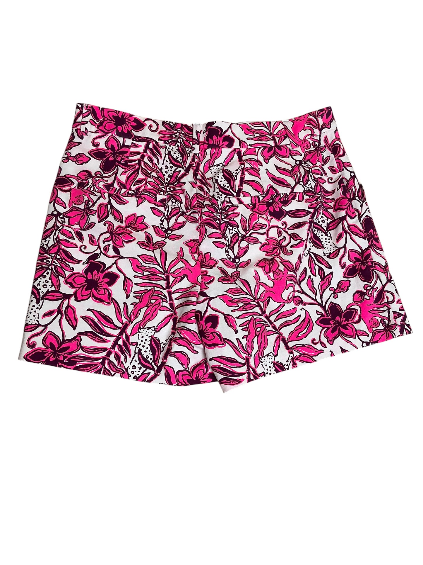 Lilly Pulitzer NWT Gretchen High Rise 5” Elderflower Blossom Lil Escape Plan - Size 10