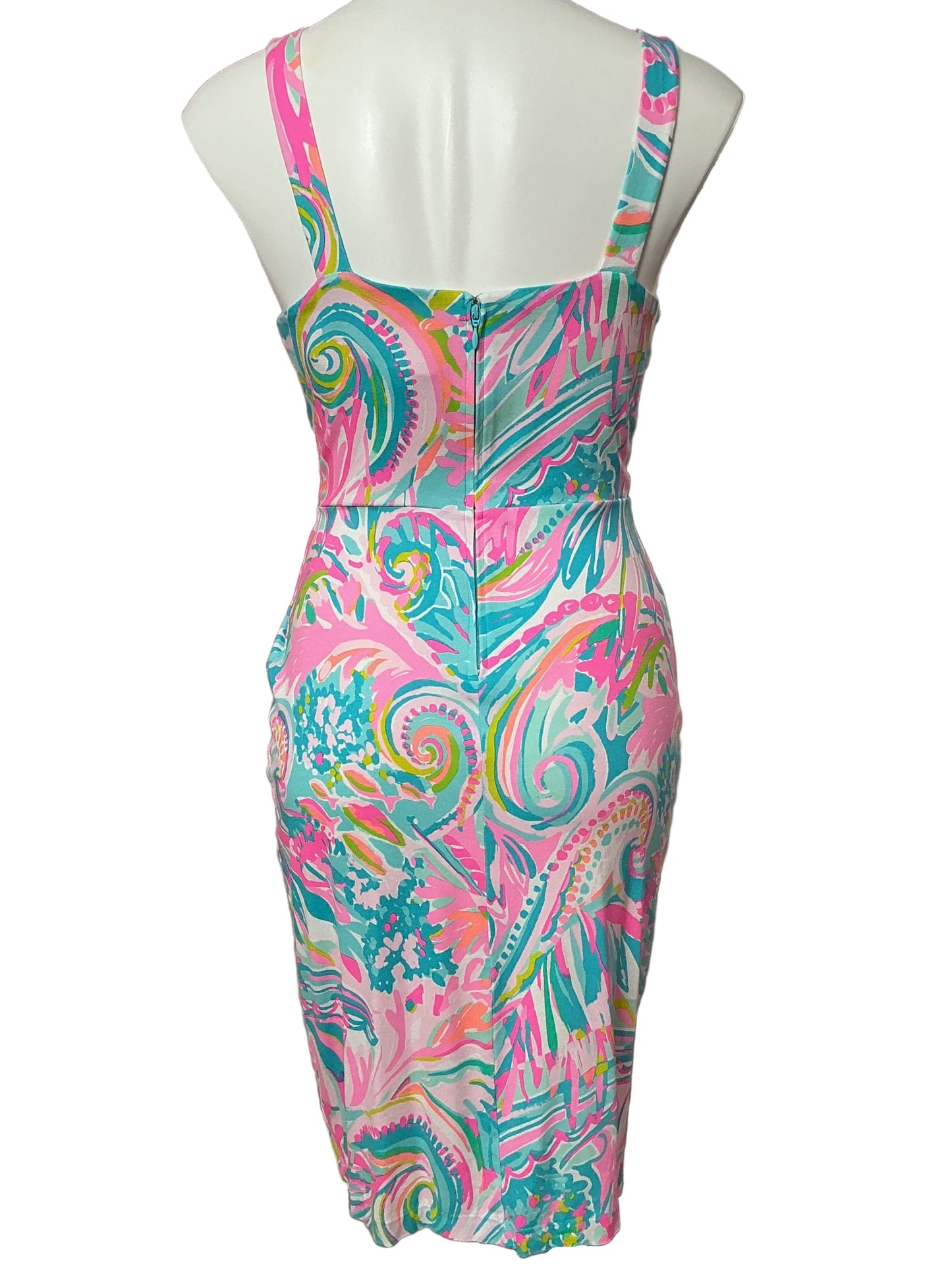 Lilly Pulitzer Ricci Dress - Carnivale Coral prin Dress - Size 4