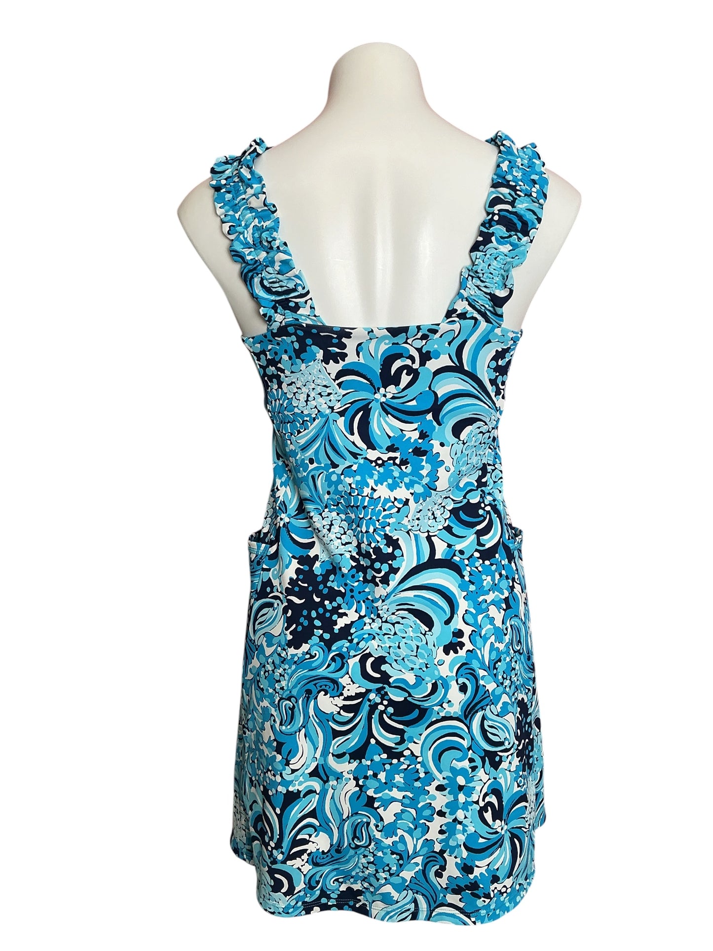 Lilly Pulitzer Luxletic UPF 50+ Noelani Activewear Dress Mermaizing - Size S