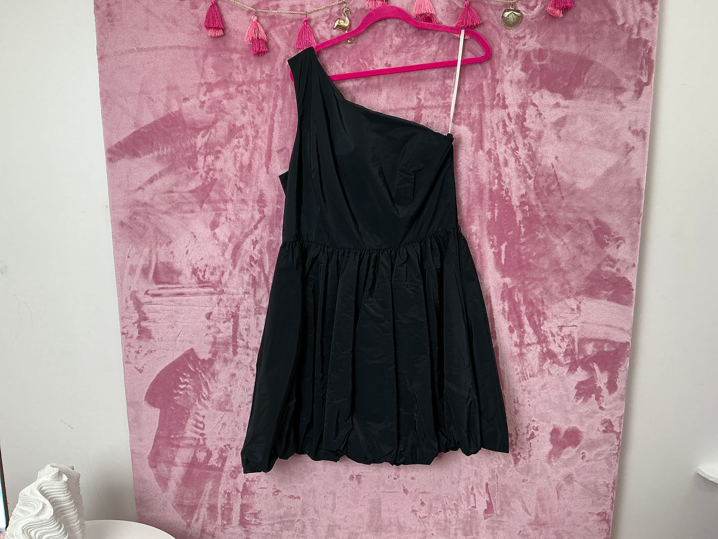 Lilly Pulitzer Dress NWT - Sondralee One Shoulder - Onyx - Size 16