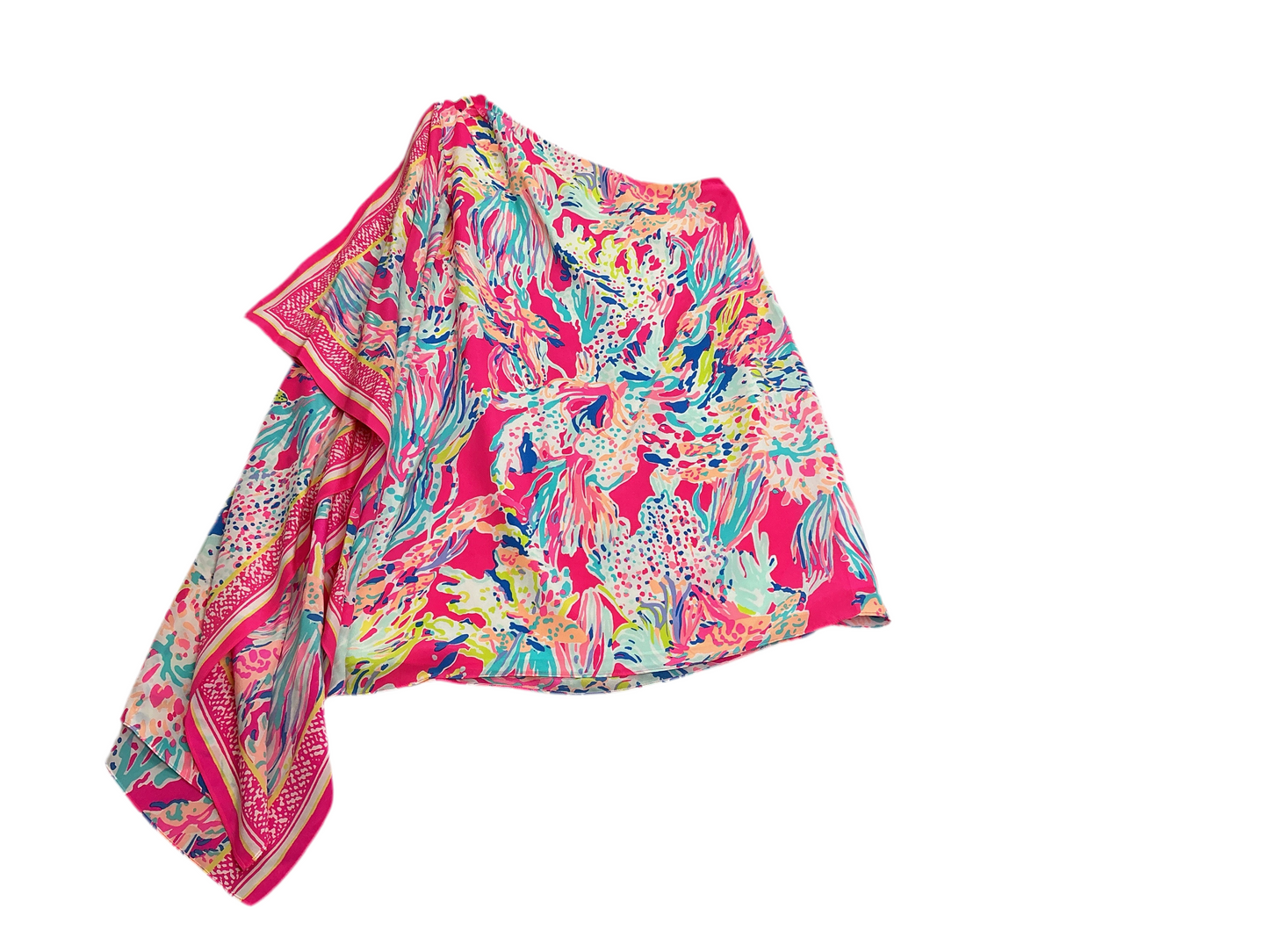 Lilly Pulitzer One Shoulder Dress - HTF - Size 4