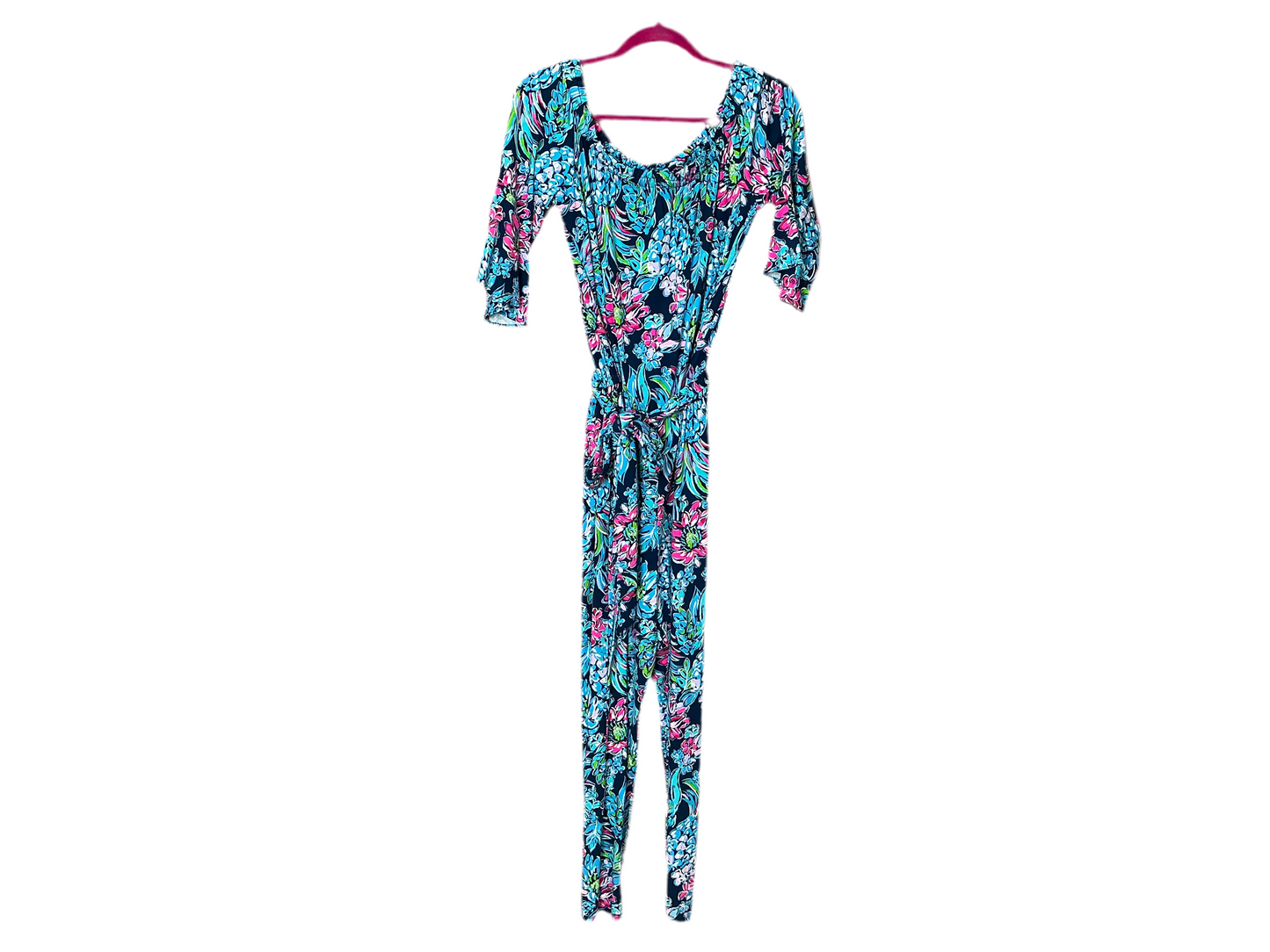 Lilly Pulitzer Calla Off the Shoulder Jumpsuit Size M