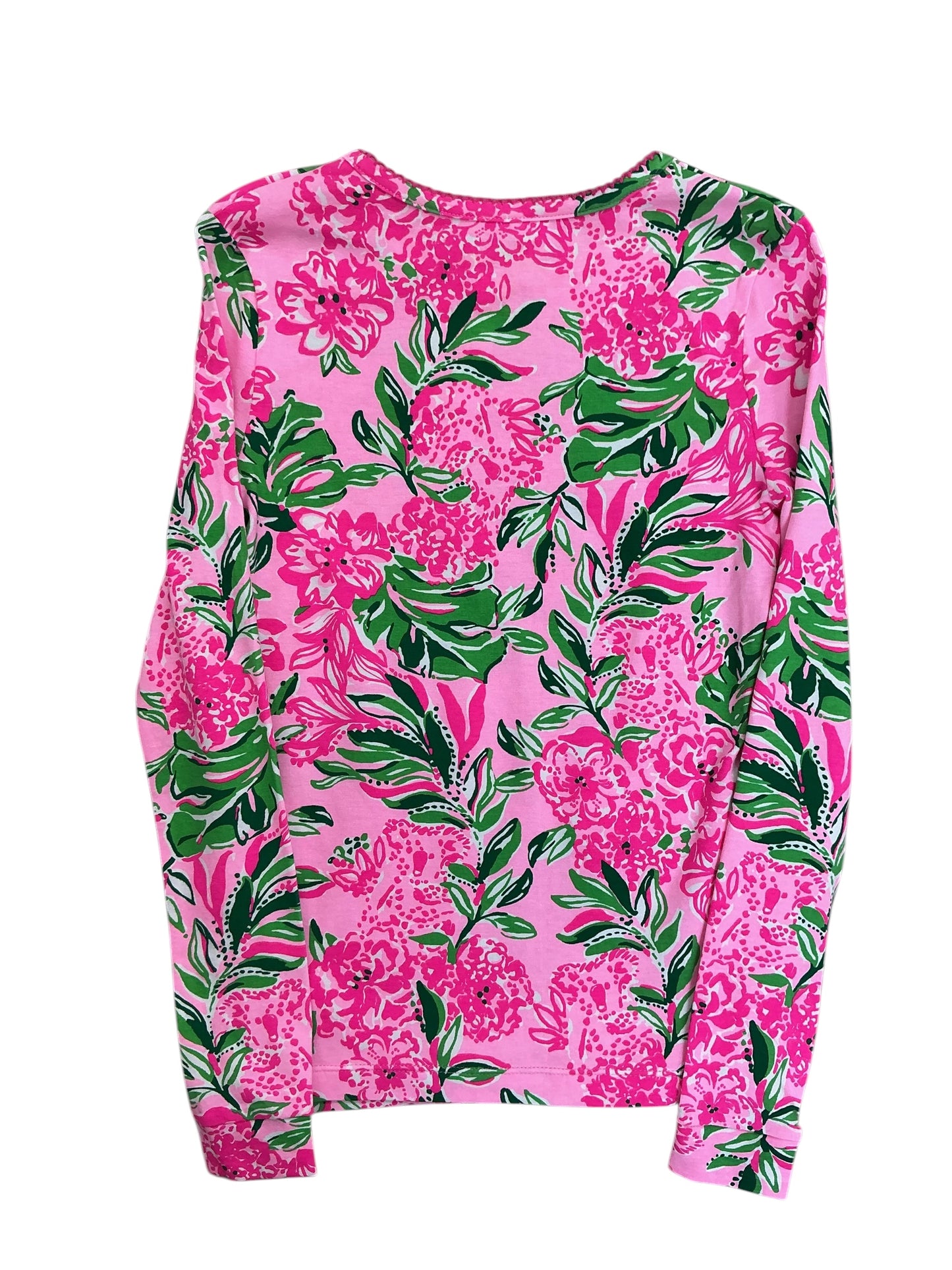 Lilly Pulitzer Girls Kids 2PC Set Mini Sammy Pajama Set Cockatoo Pink Paws For A Cause - Size 10
