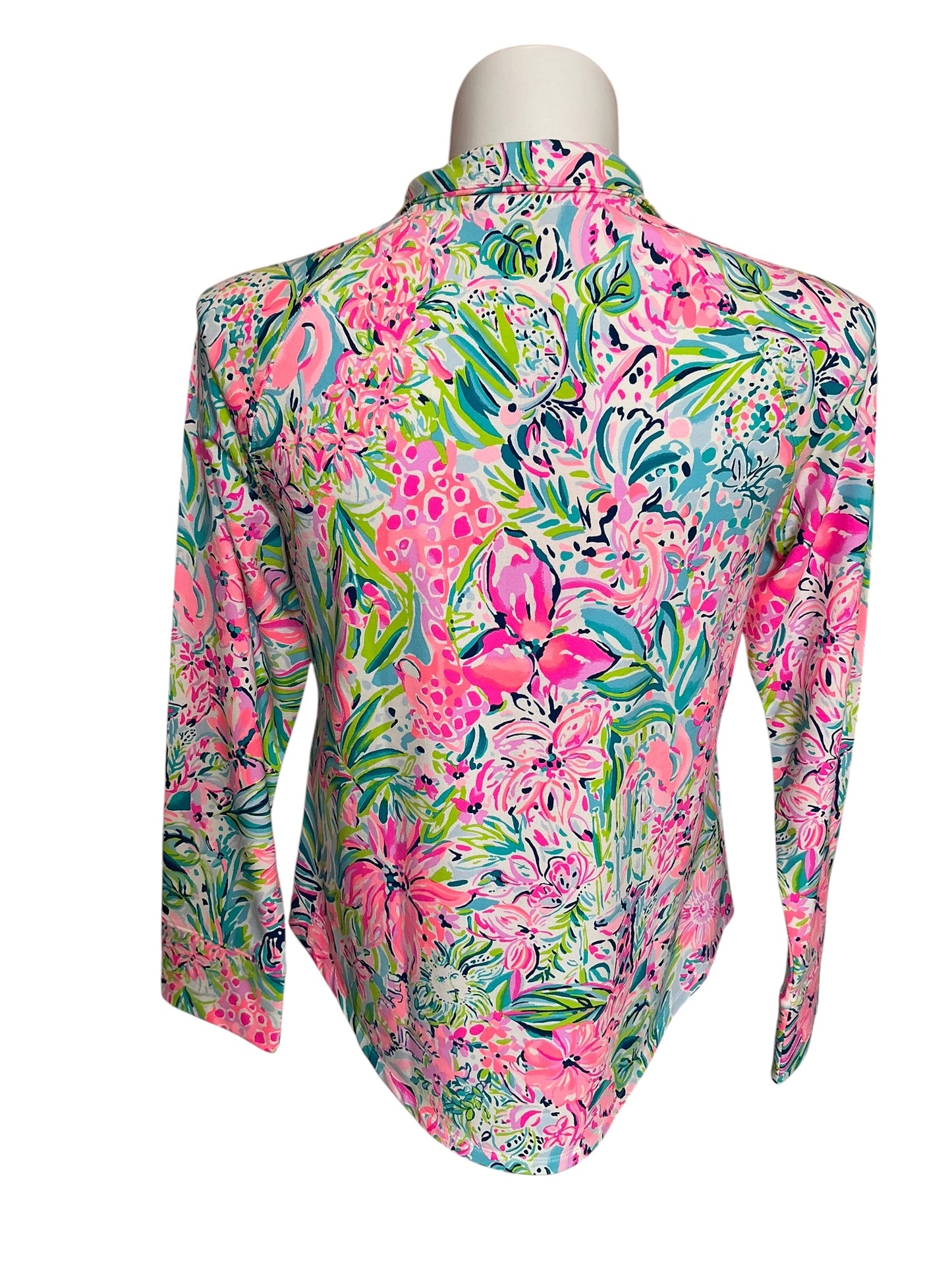 Lilly Pulitzer NWT Skipper Popover Multi Lilly’s Favorite Things - Size L