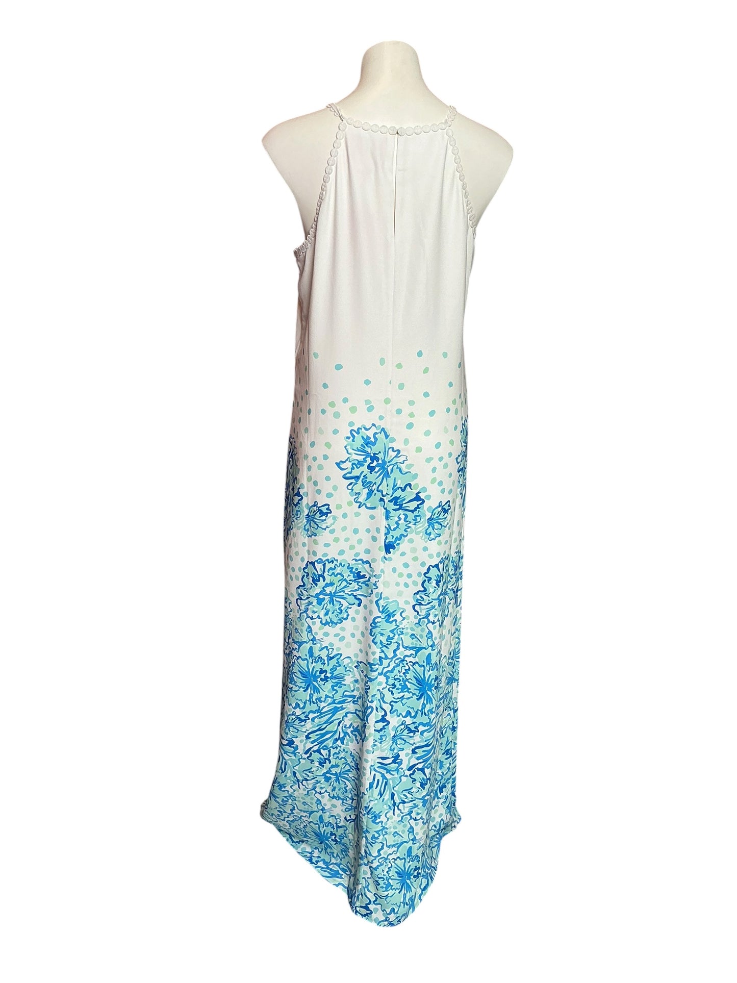Lilly Pulitzer NWT Pearl Soft Maxi Dress Resort White Karma Camella Engineered - Size 10