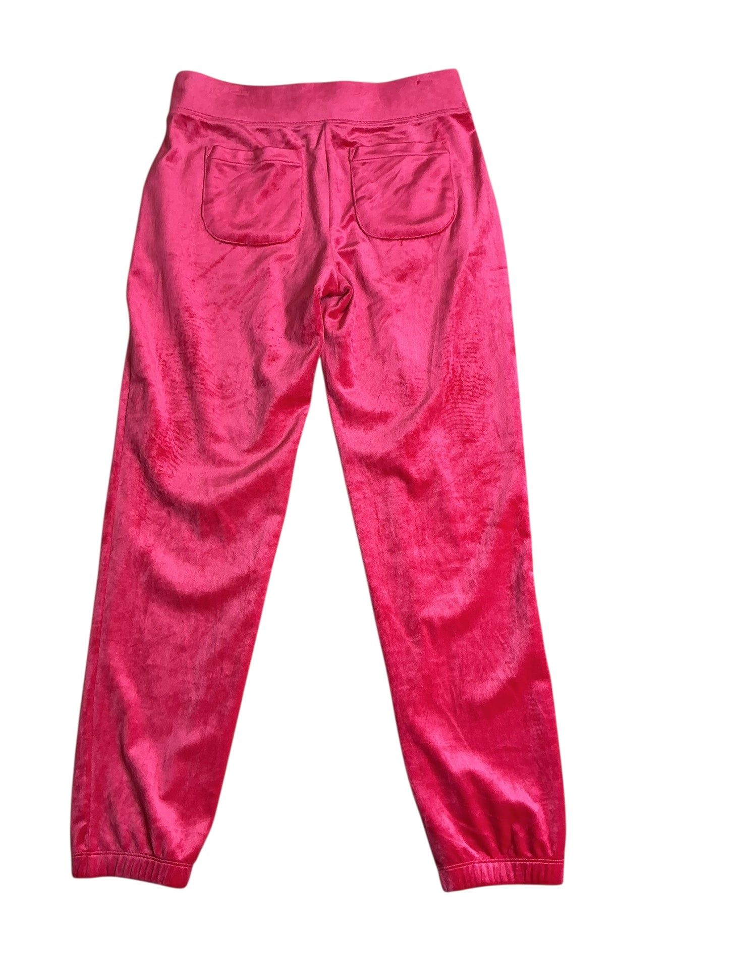 Lilly Pulitzer NWT Mallie Velour Pant Raspberry Rouge - Size S