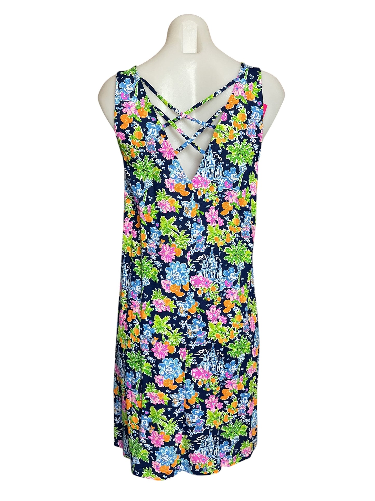 Lilly Pulitzer Kirsten Dress - Aegean Navy Lilly Loves Disney - Size S