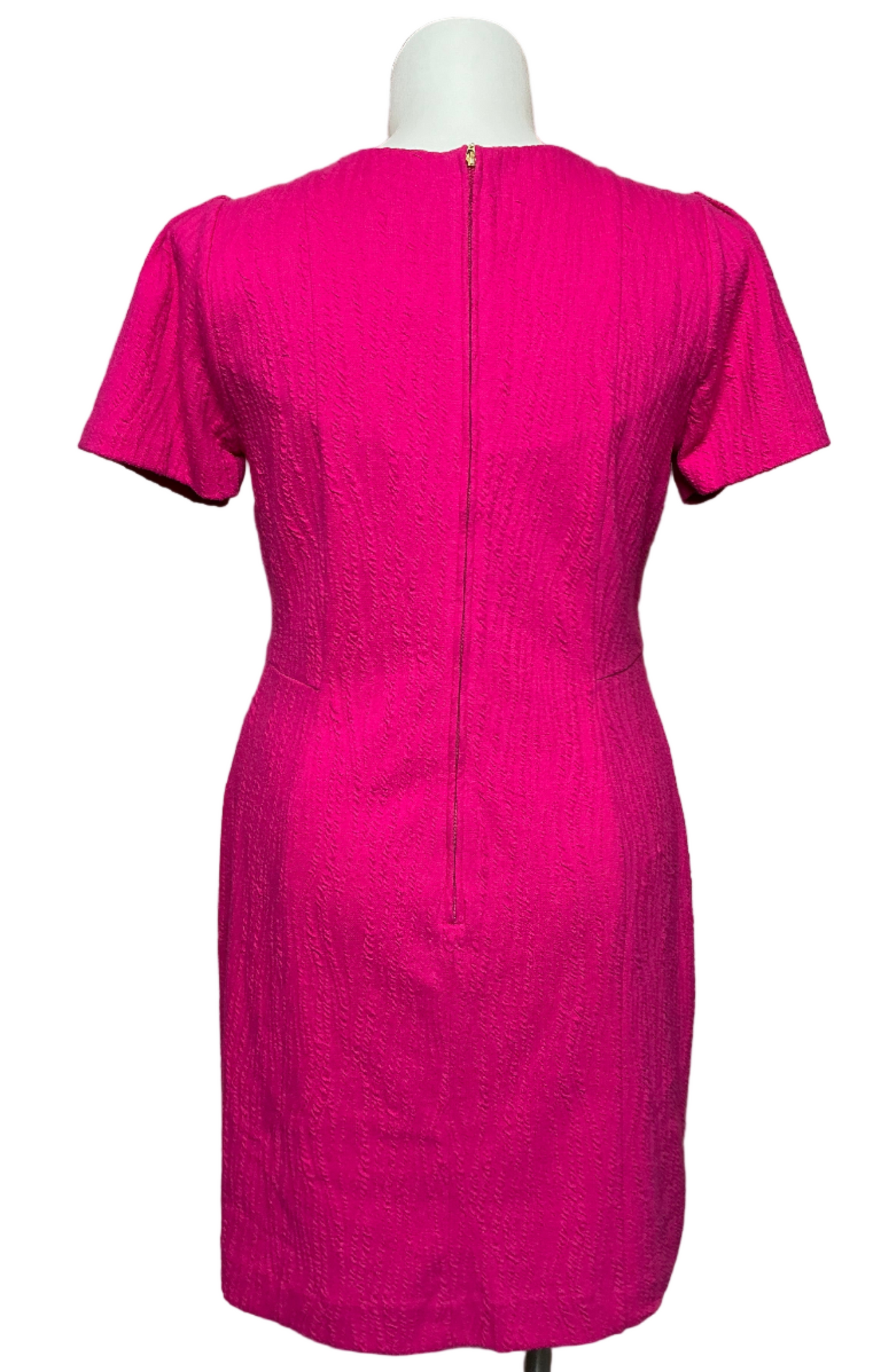 Lilly Pulitzer NWT - Brinley Stretch Shift - Mystique Pink Wavy Knit Jacquard - Size XL