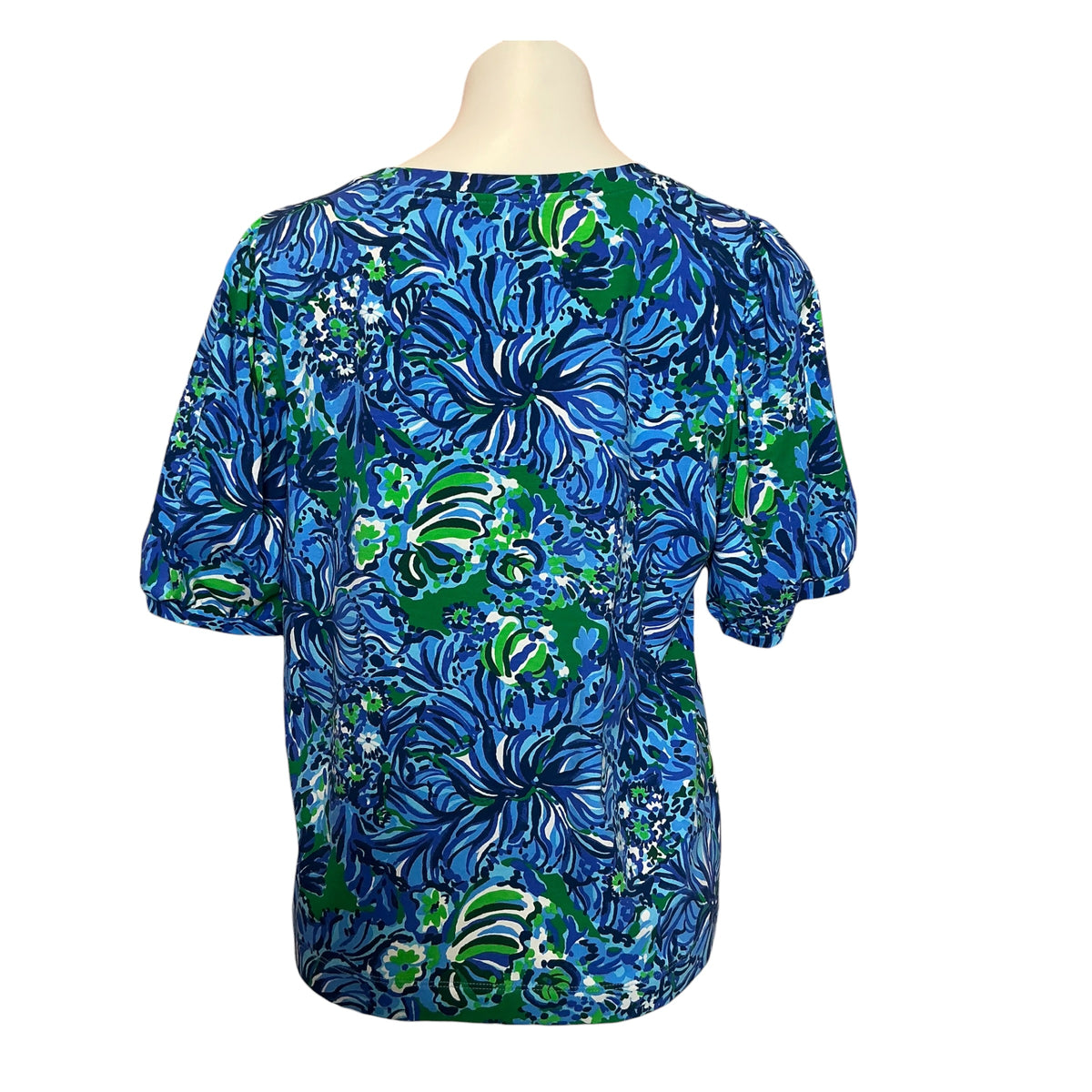 Lilly Pulitzer Rhett Top Turtle Awe - Size XL