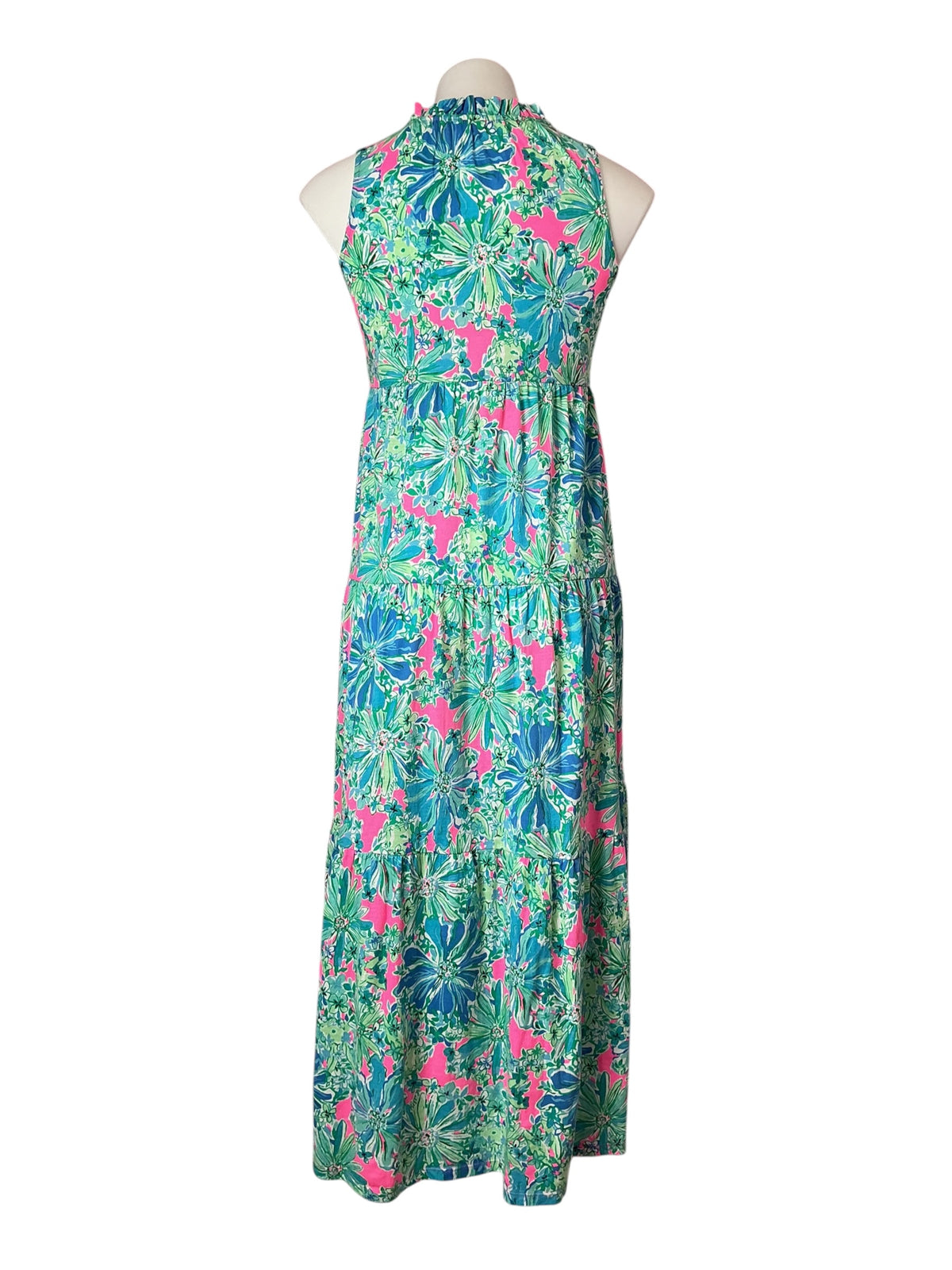 Lilly Pulitzer NWT Mini Malone Maxi Dress Soleil Pink Good Hare Day - Size XL