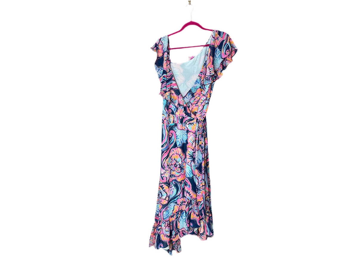 Lilly Pulitzer Marianna Wrap Dress Size L