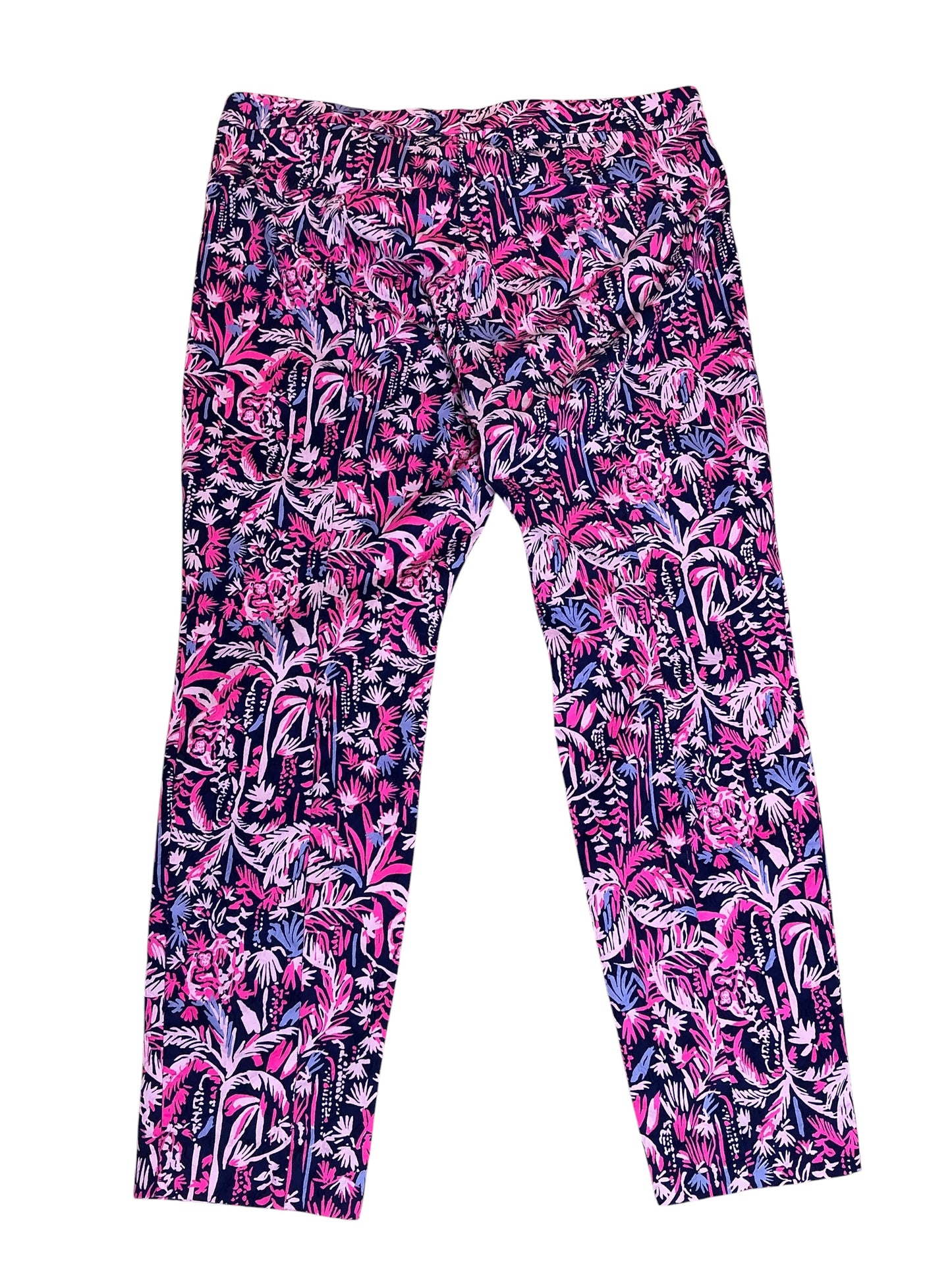 Lilly Pulitzer Kelly Skinny Ankle Pant Swing Of Things - Size 16