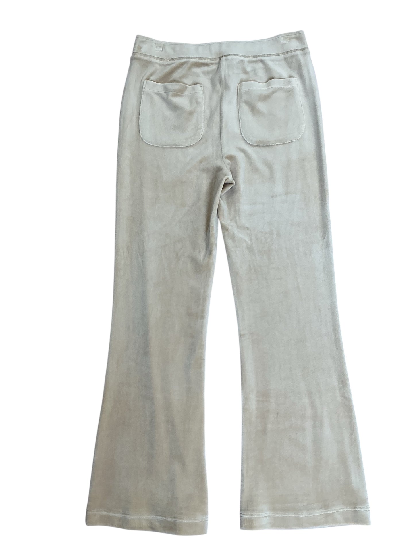 Lilly Pulitzer Dorsey Velour Pants Sand Bar - Size S