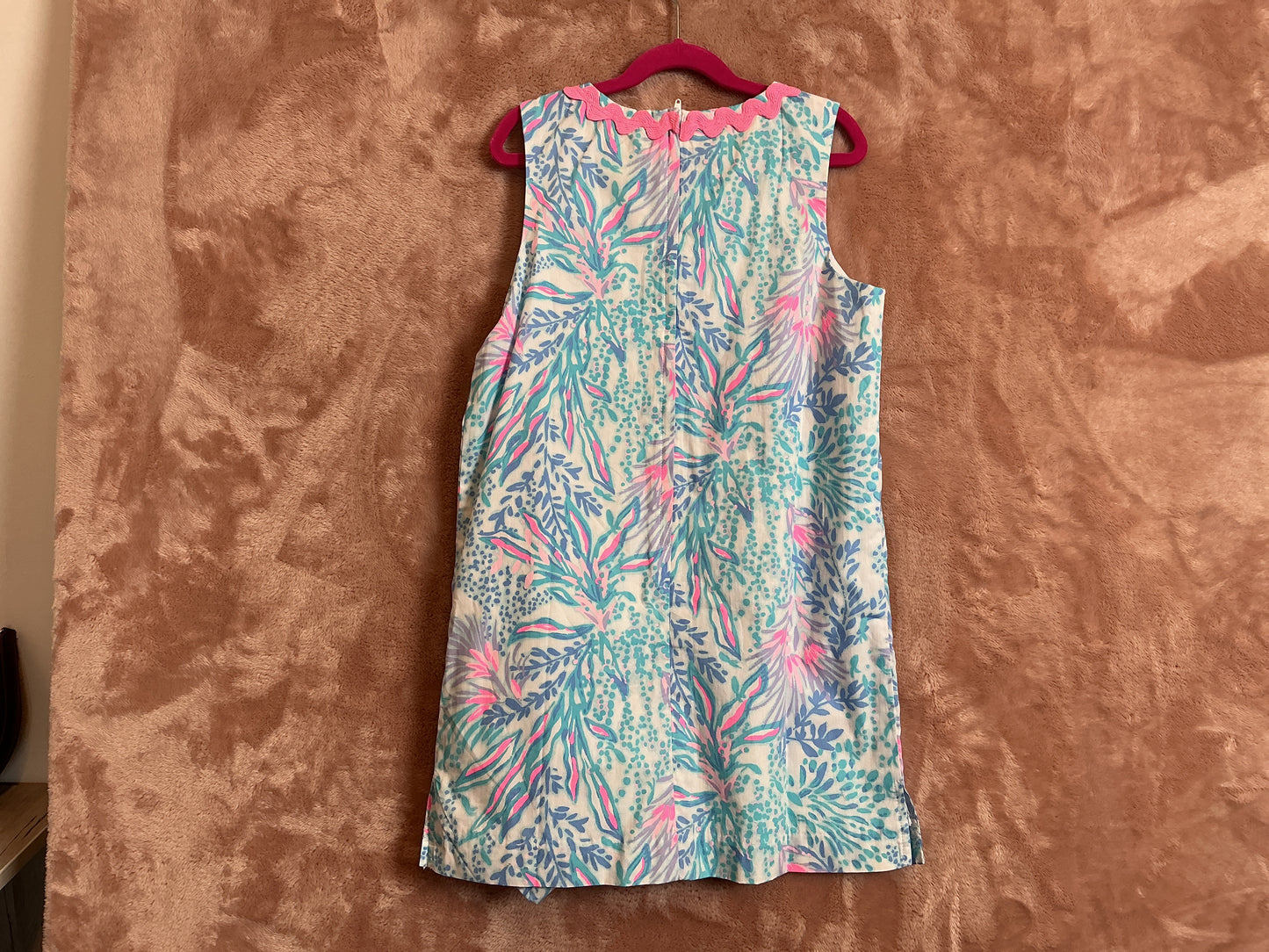 Lilly Pulitzer Mini Romey Shift Set Multi Via Del Mar - Size 14