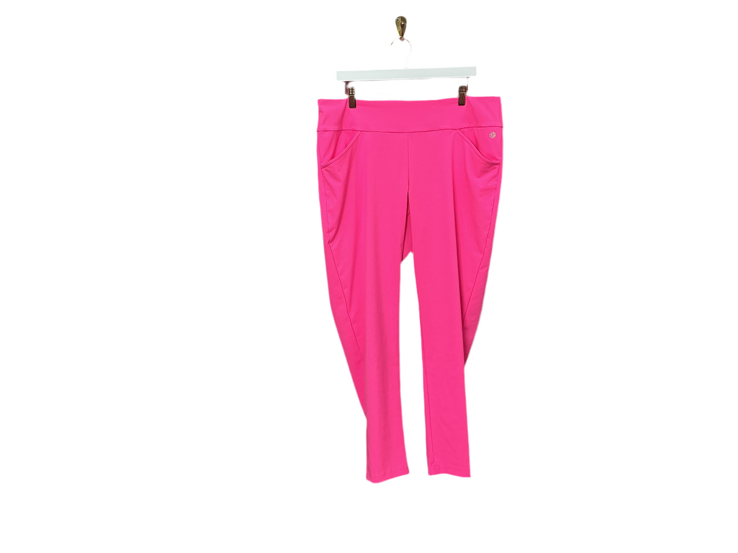 Lilly Pulitzer NWT Corso Pant UPF 50+ Cockatoo Pink - Size 16